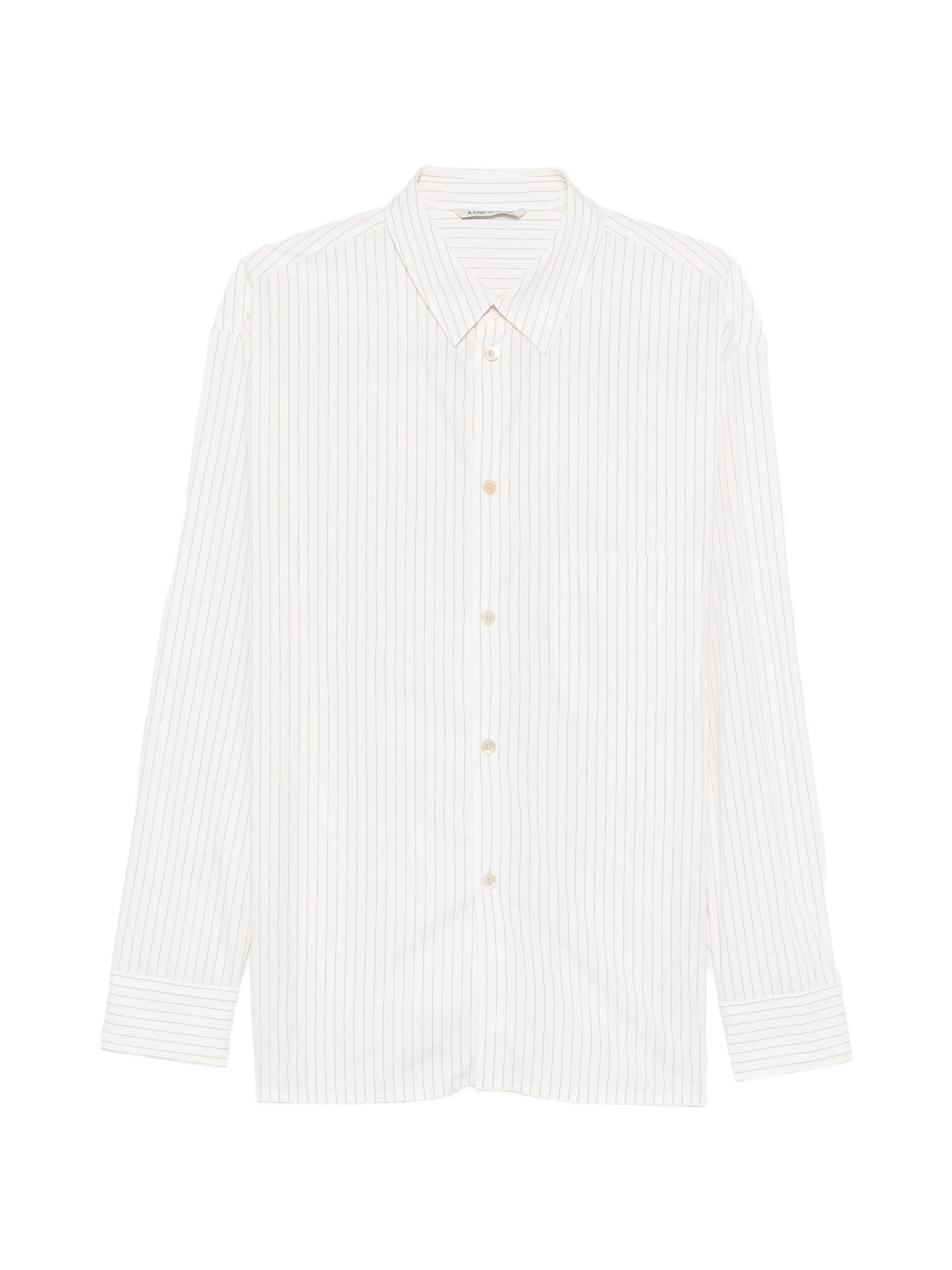 Gusto striped long-sleeve shirt