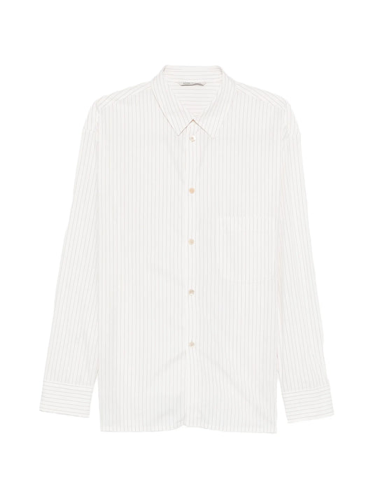 Gusto striped long-sleeve shirt