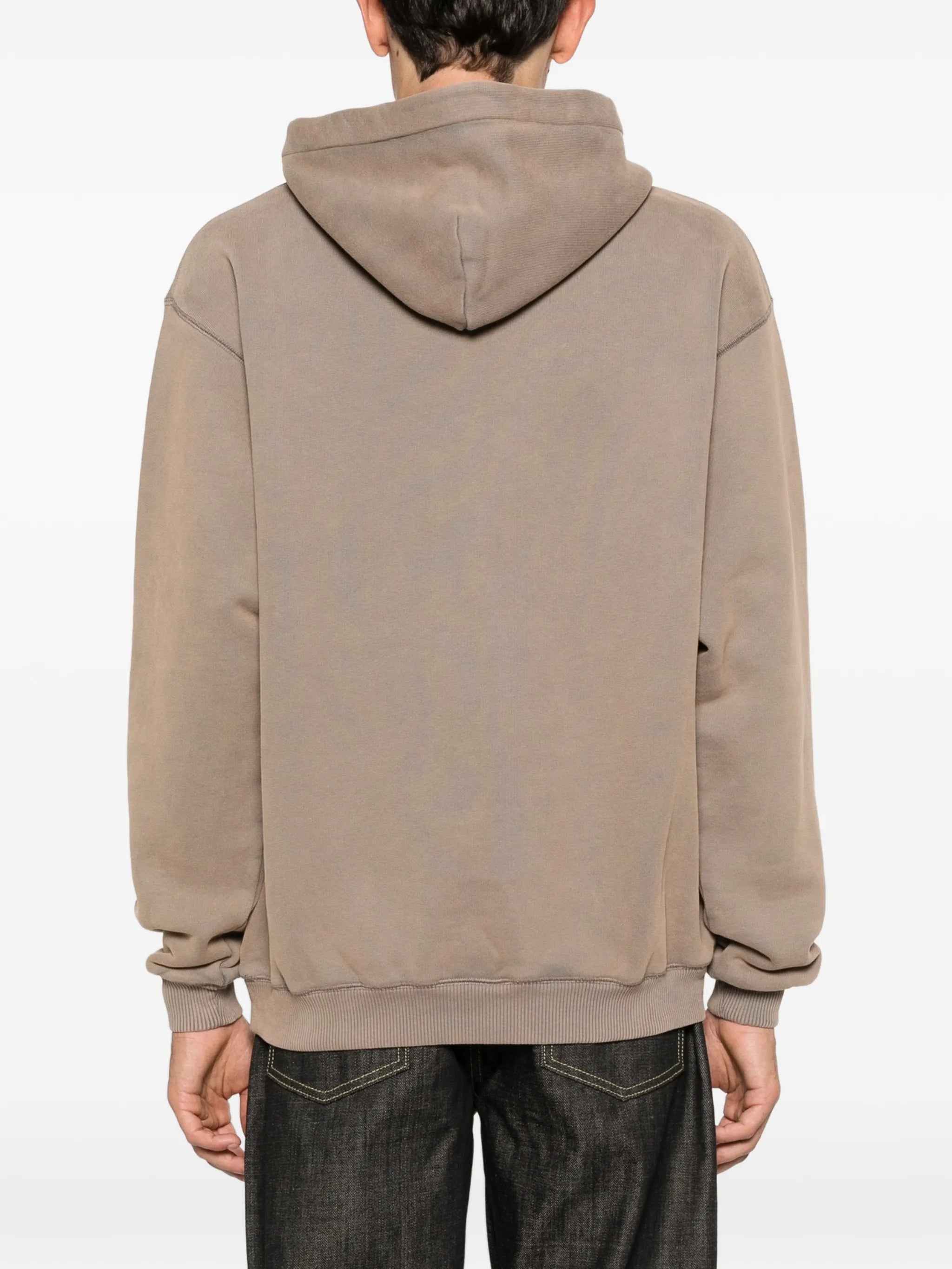 logo-patch hoodie