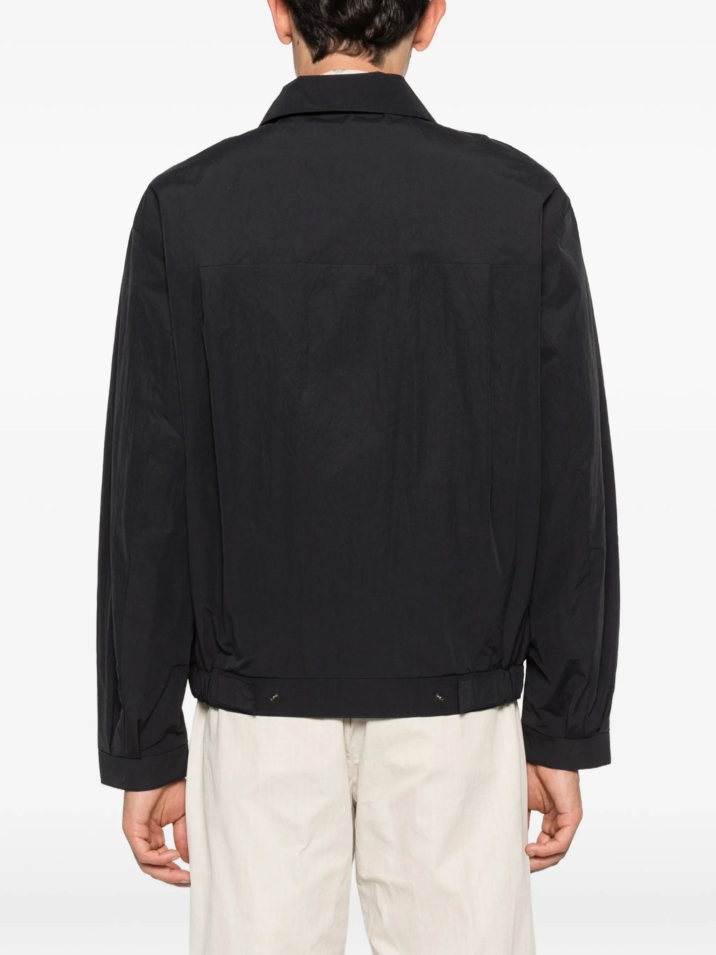 Embu patch pocket zip jacket