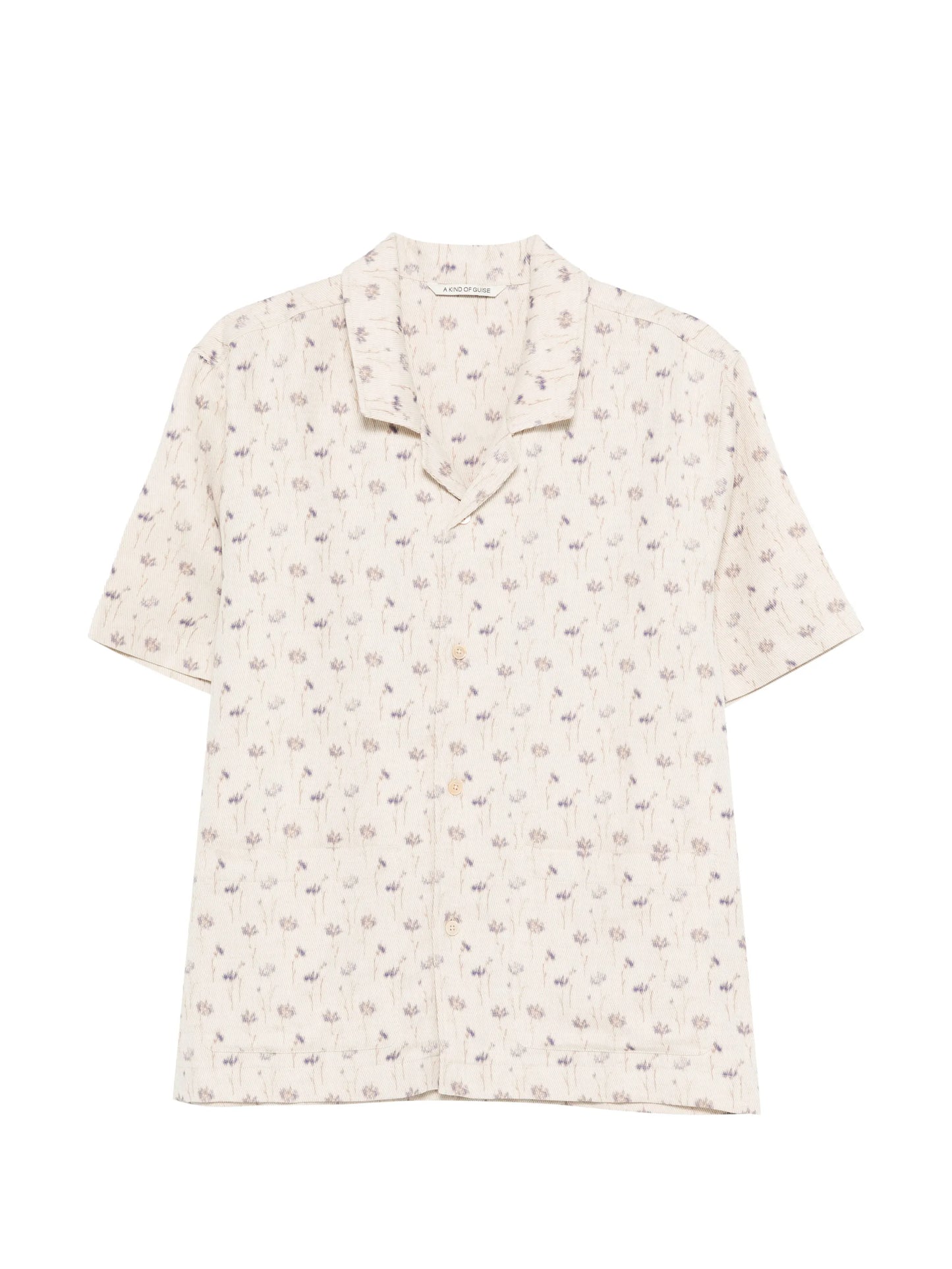 Salvi floral field short-sleeve shirt