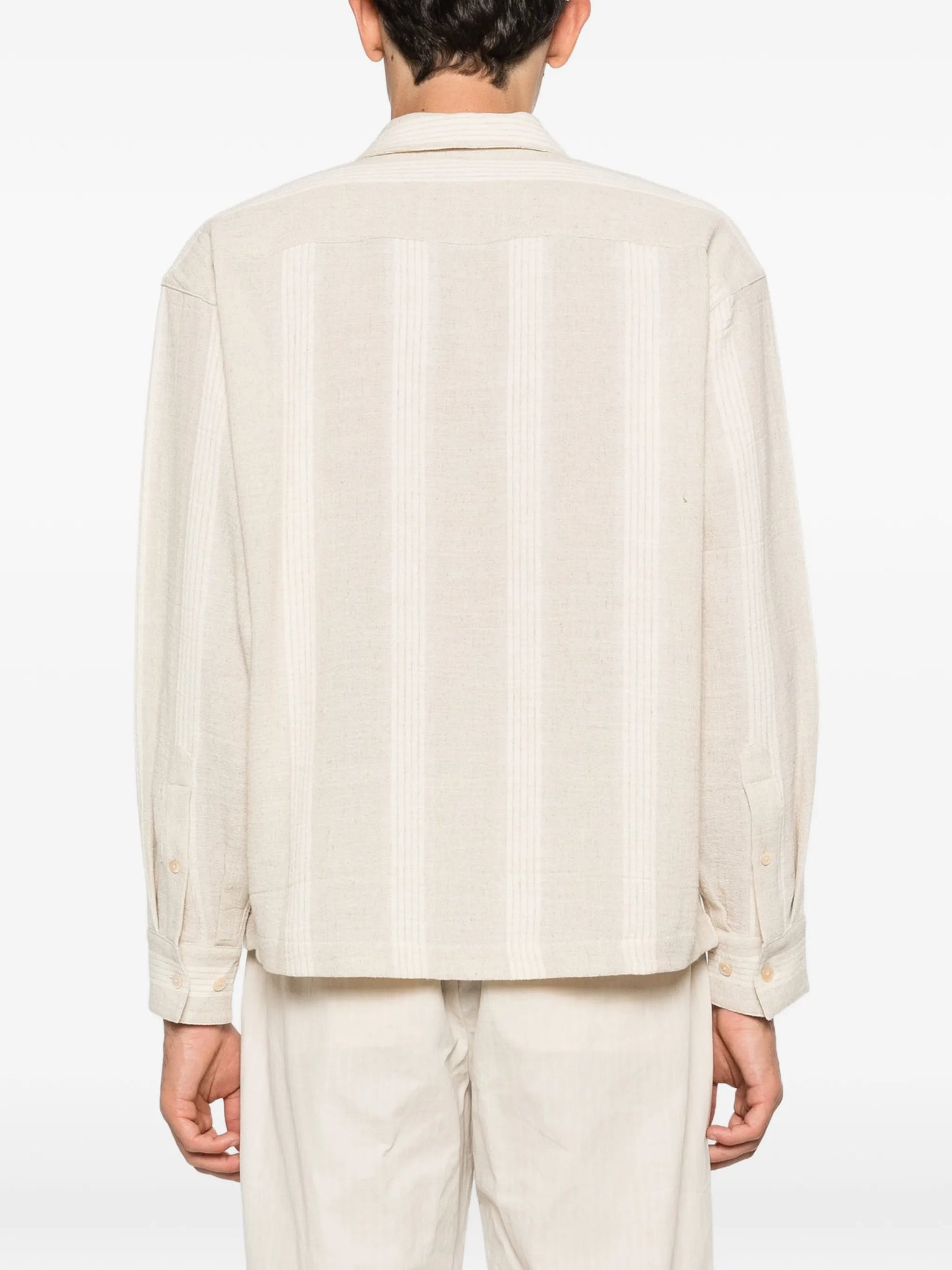 Rumba striped pocket shirt