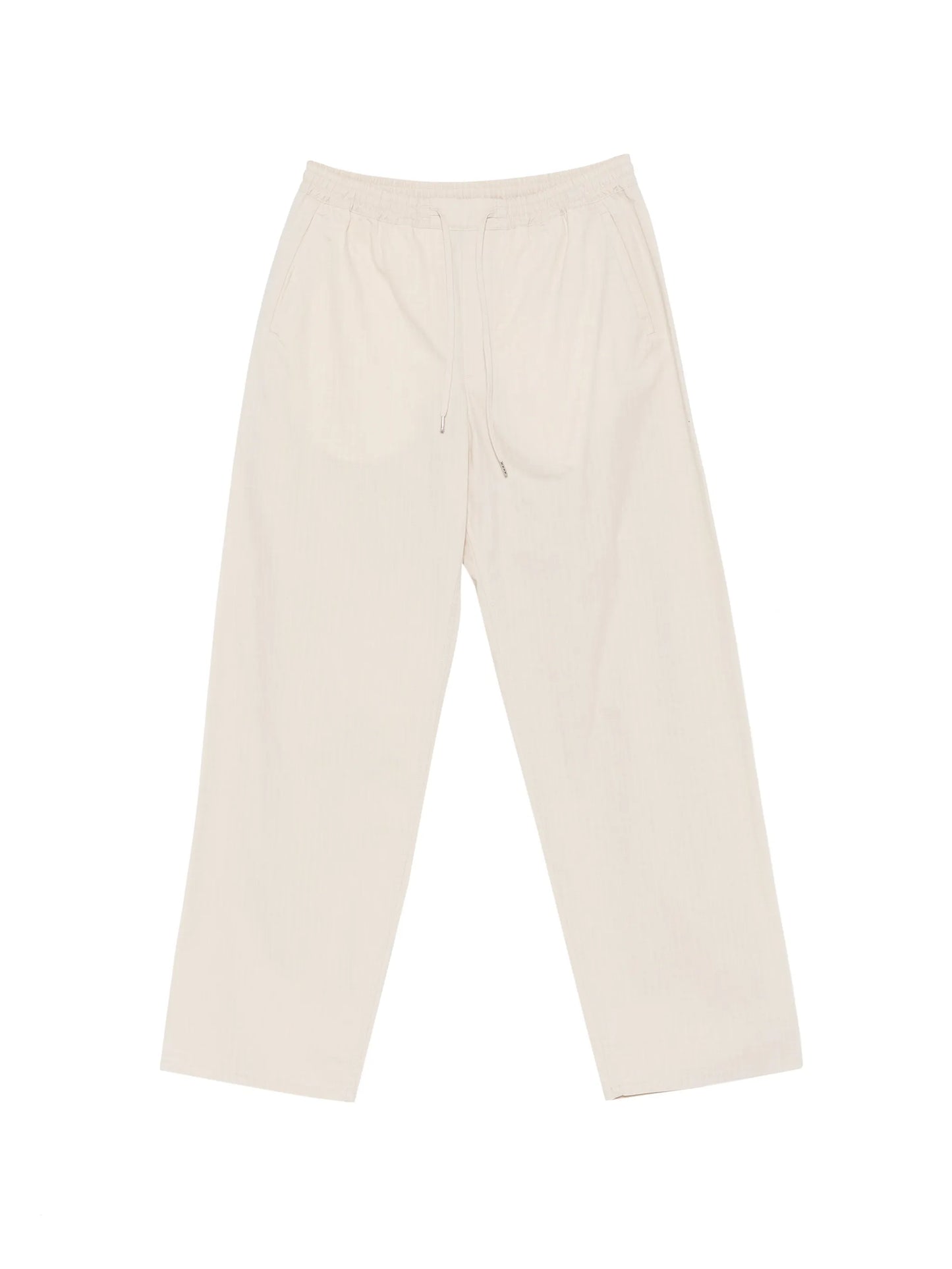 drawstring relaxed trousers
