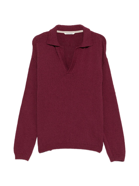 Marabou V-neck sweater