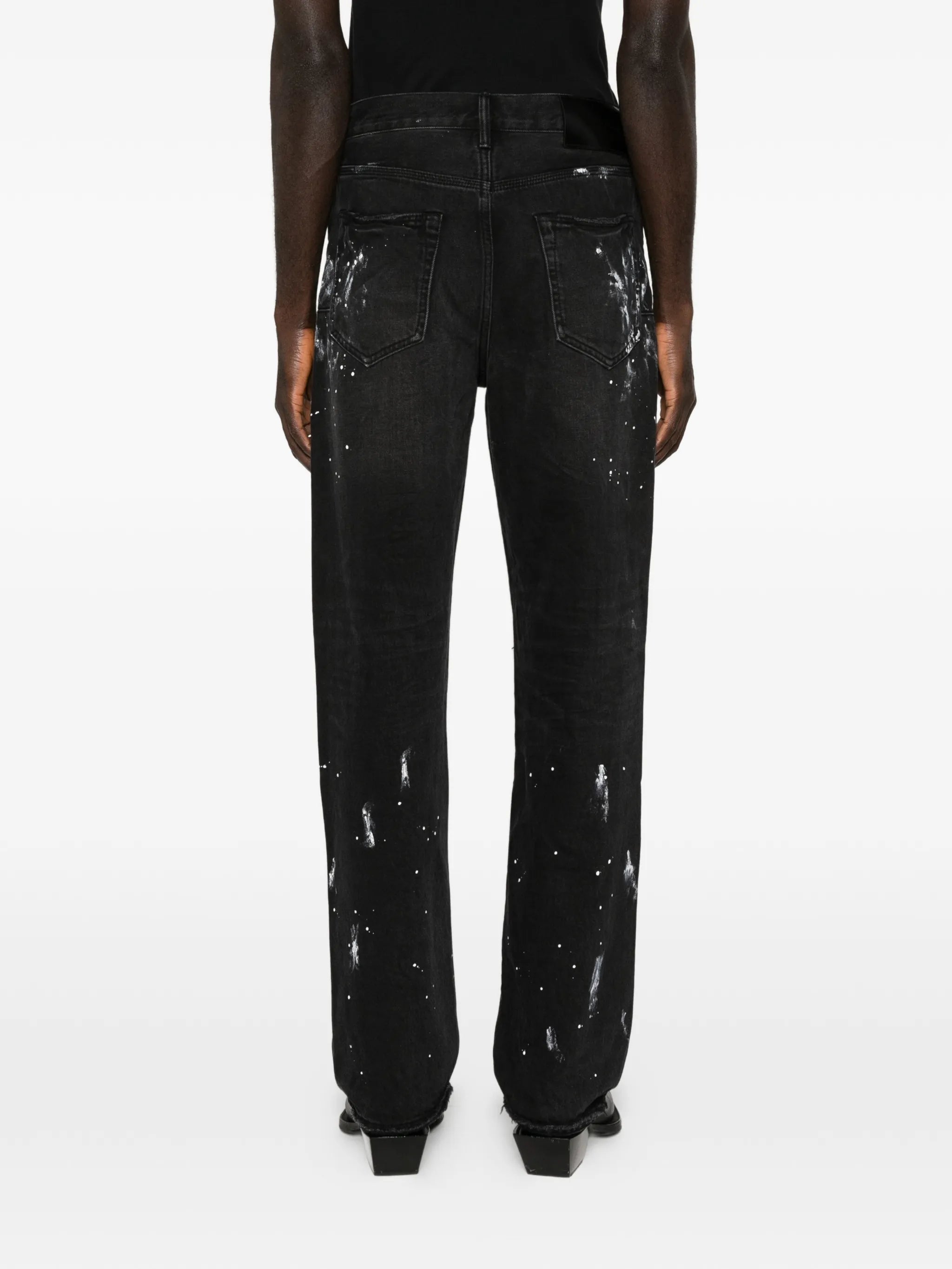 ripped paint jeans