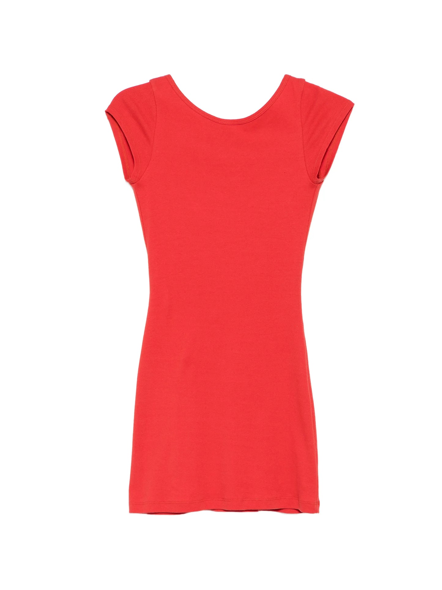 low-back mini dress