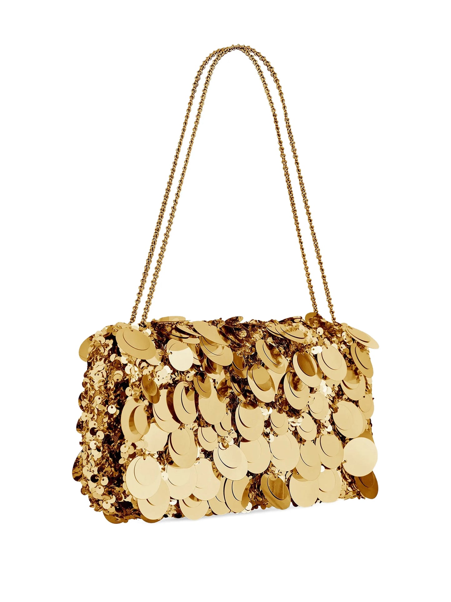 sequin-embellished shoulder bag