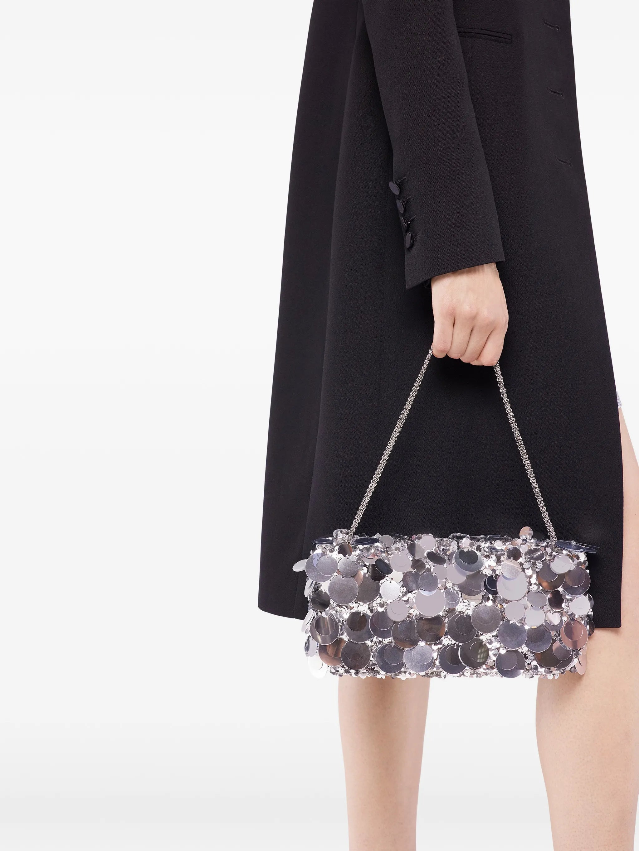 sequin shoulder bag