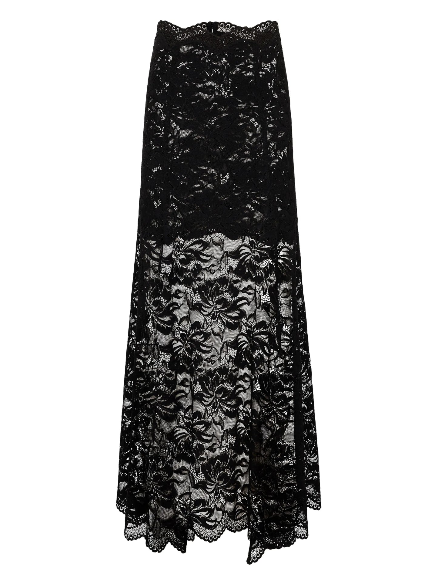 flared maxi skirt