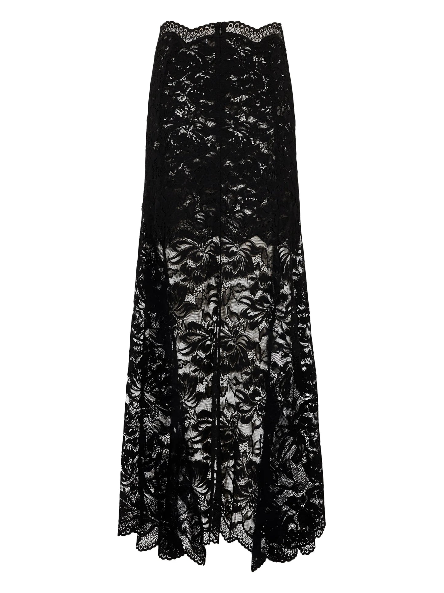 flared maxi skirt