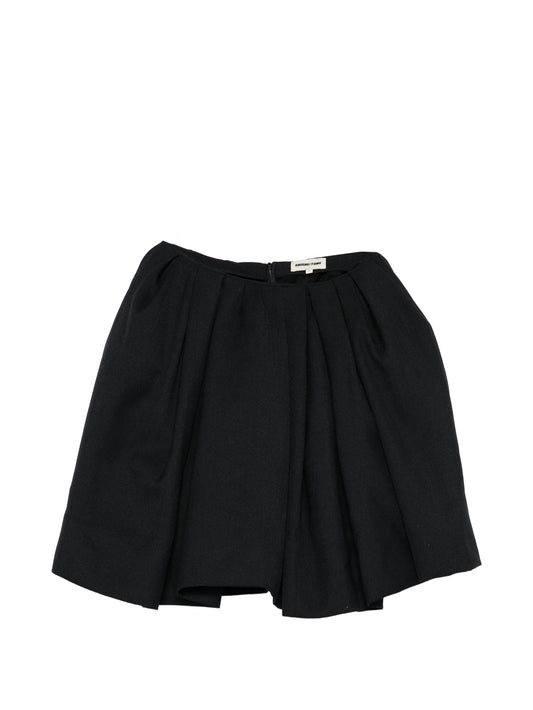 pleated pouf skirt