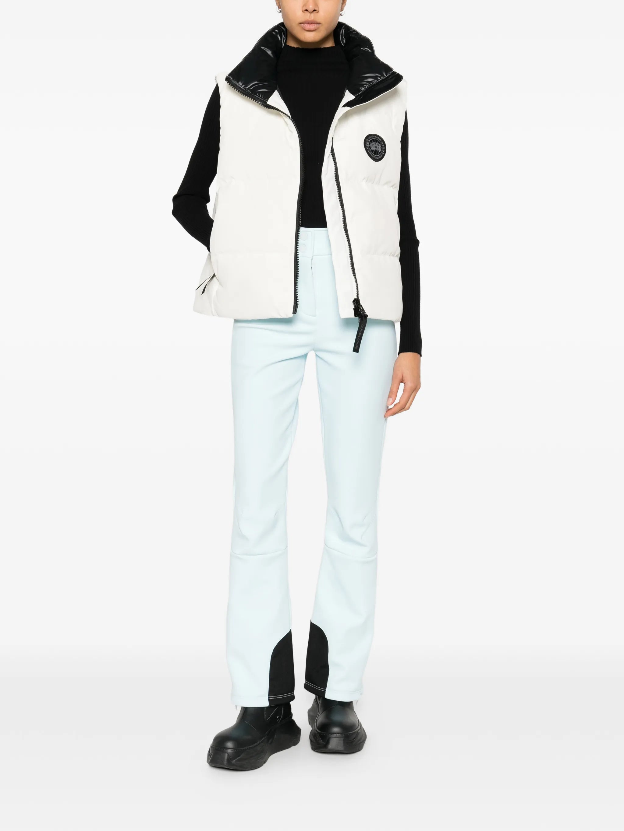 Grandview cropped padded gilet