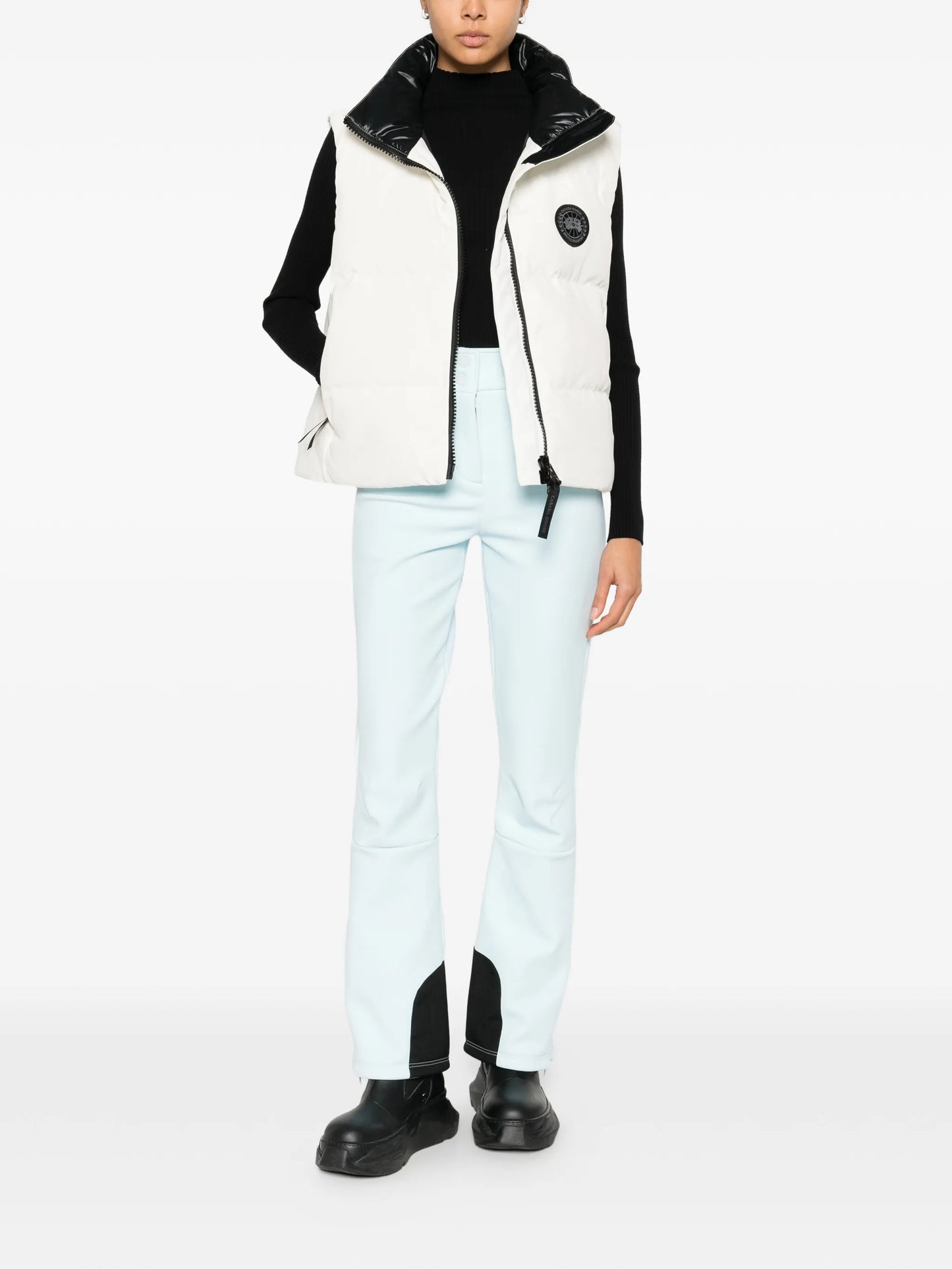 Grandview cropped padded gilet