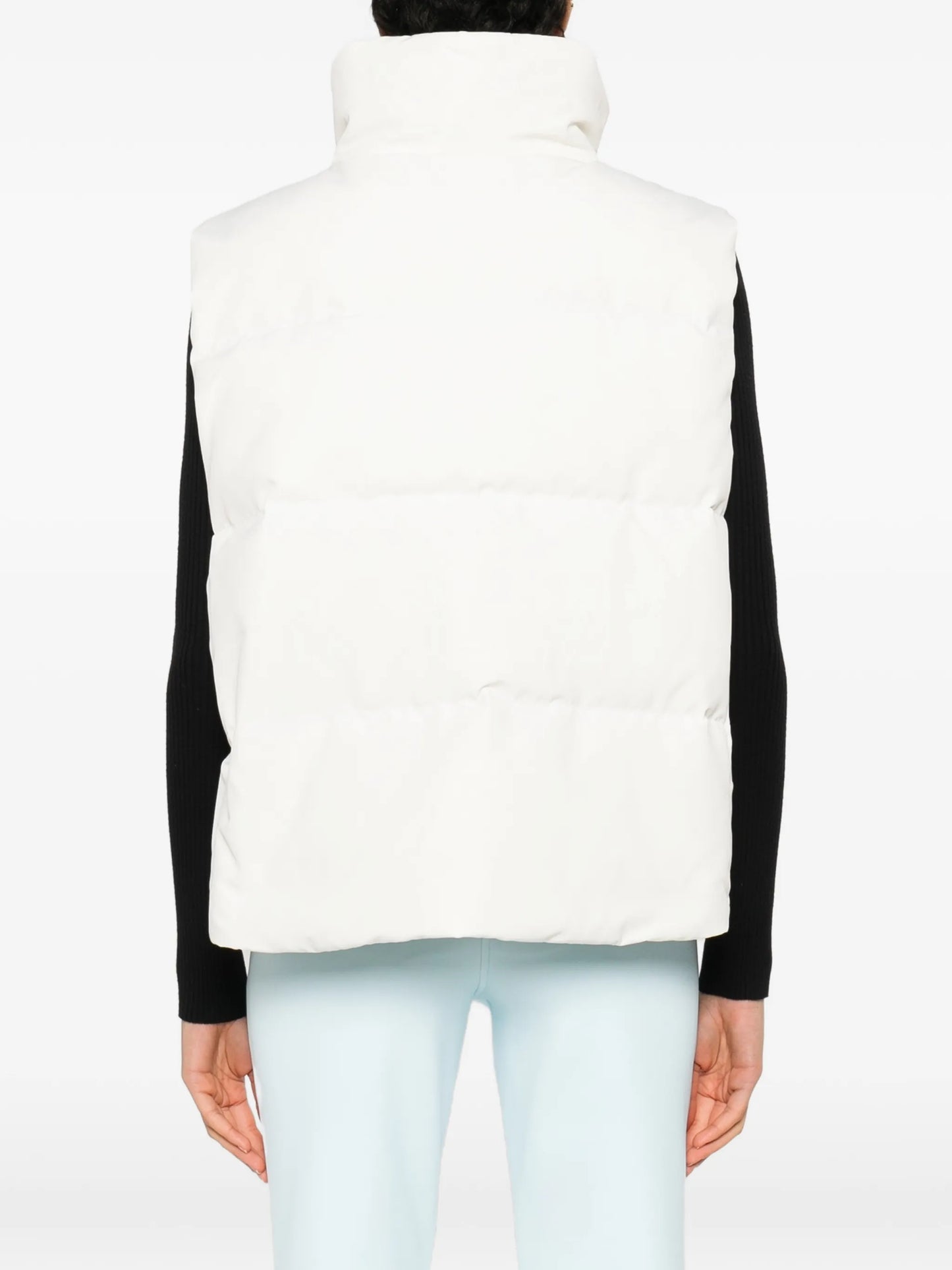 Grandview cropped padded gilet