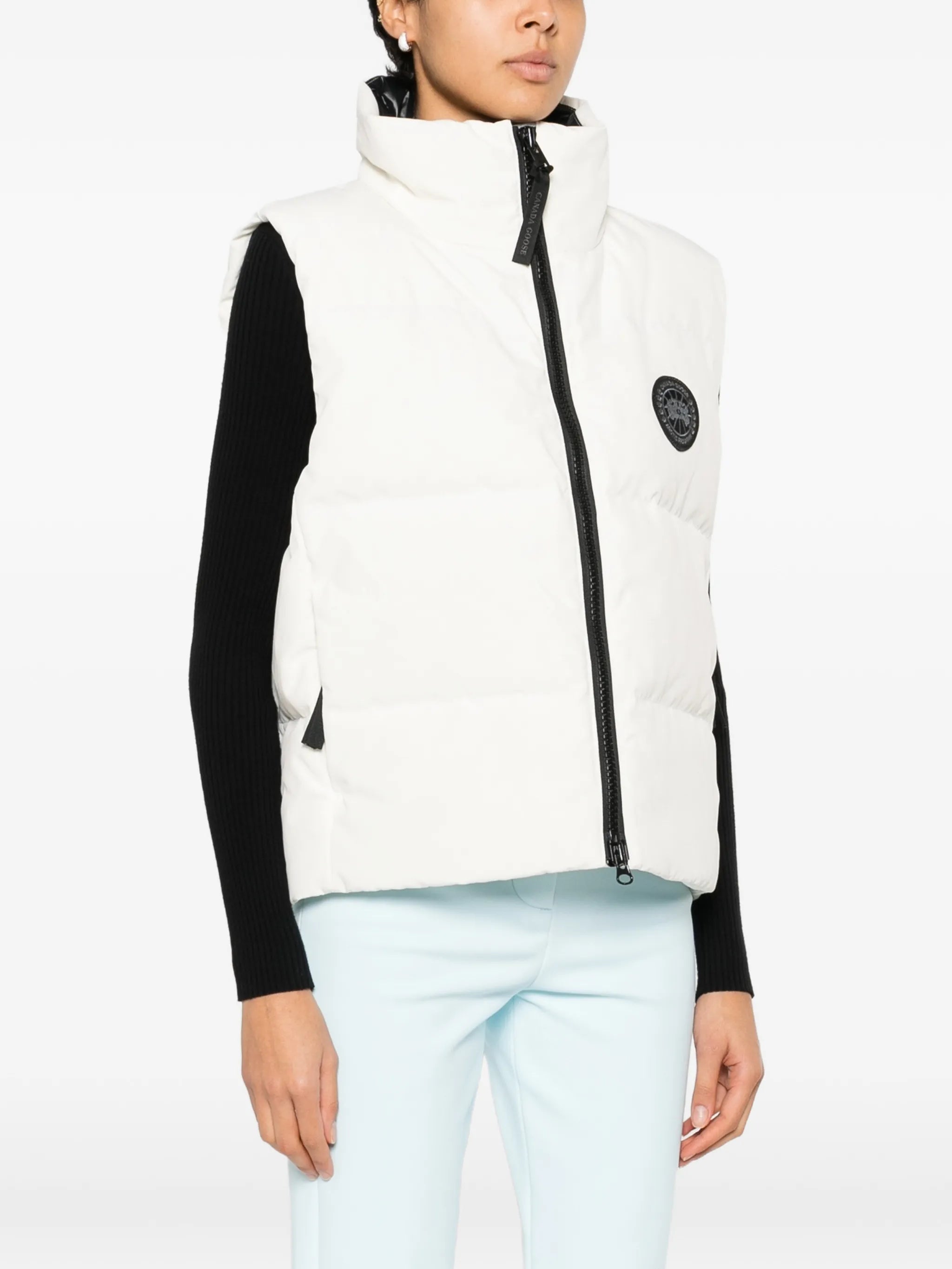 Grandview cropped padded gilet