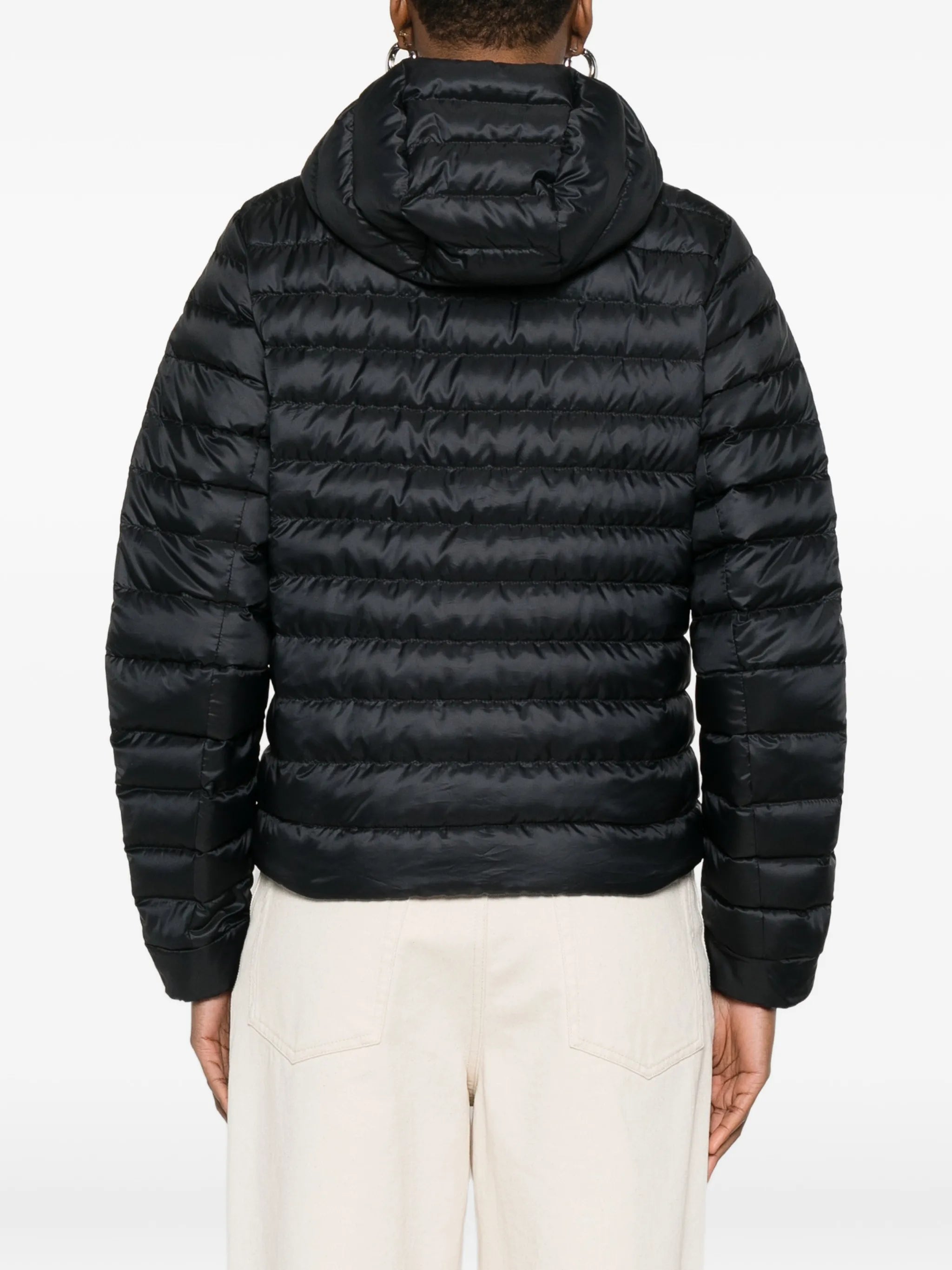Aethera hooded quilted jacket
