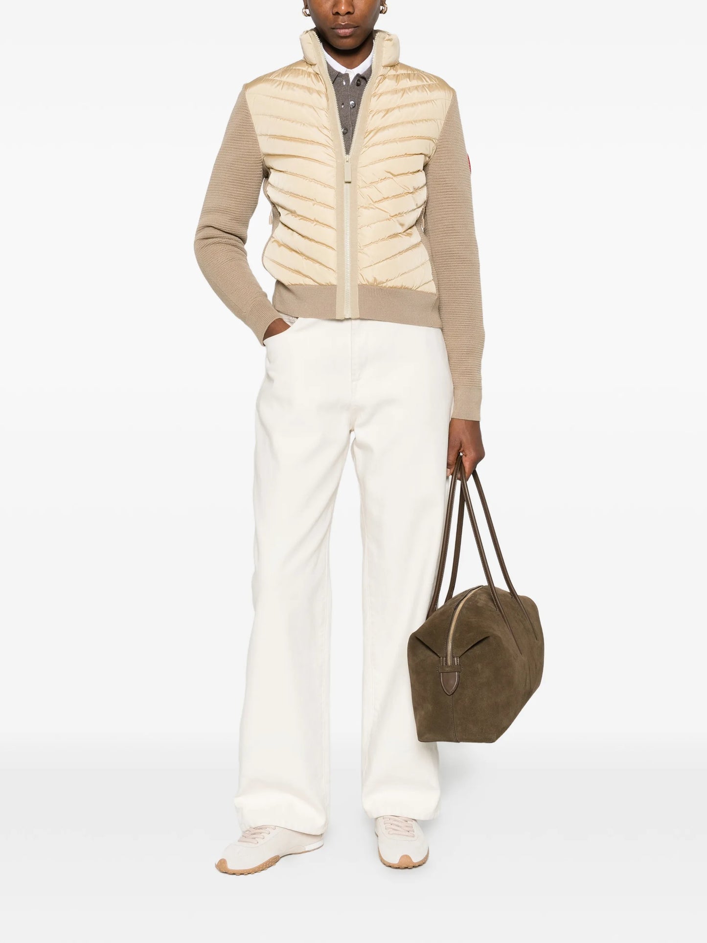 HyBridge quilted hybridge jacket