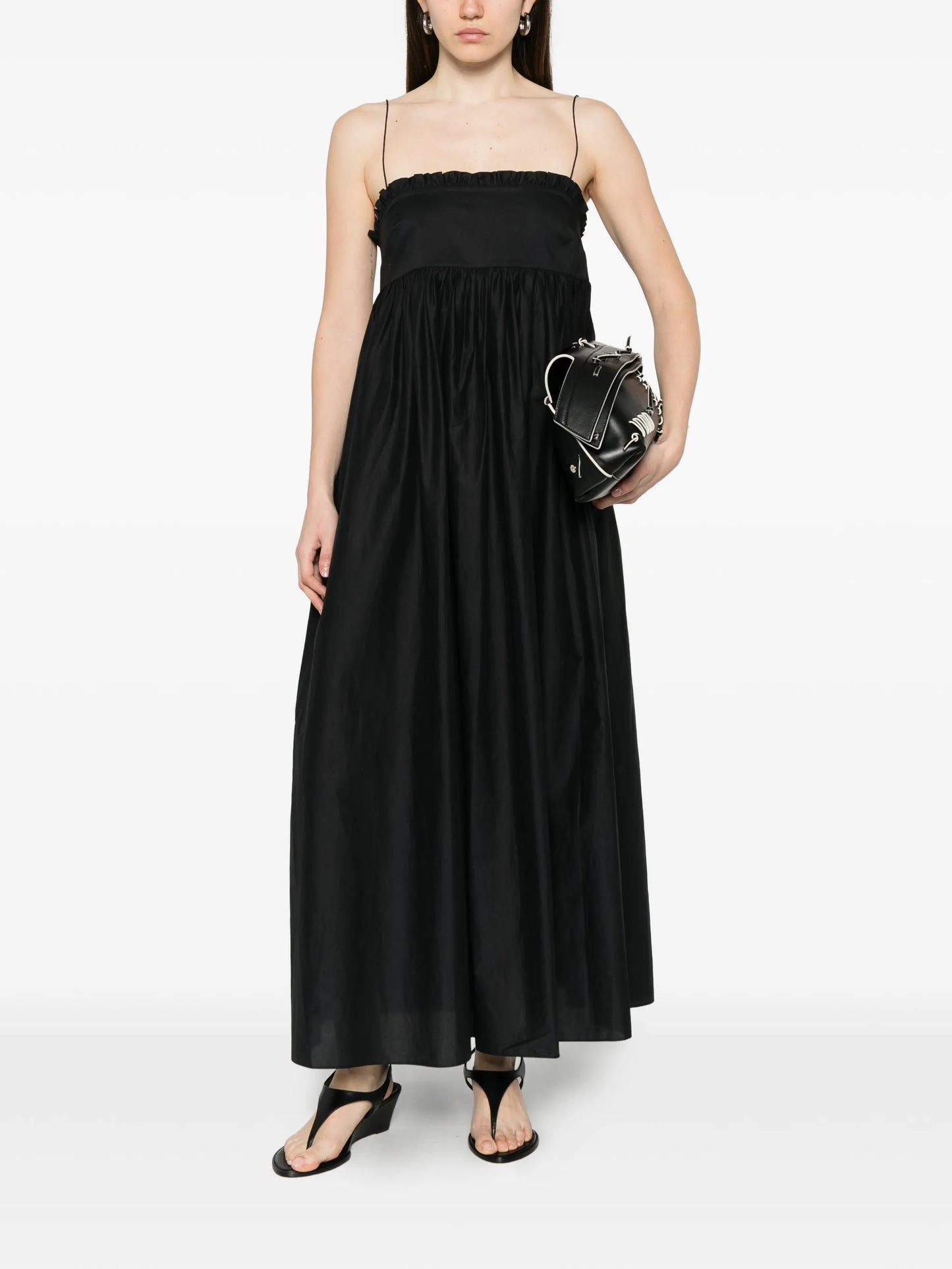 Empire frill dress