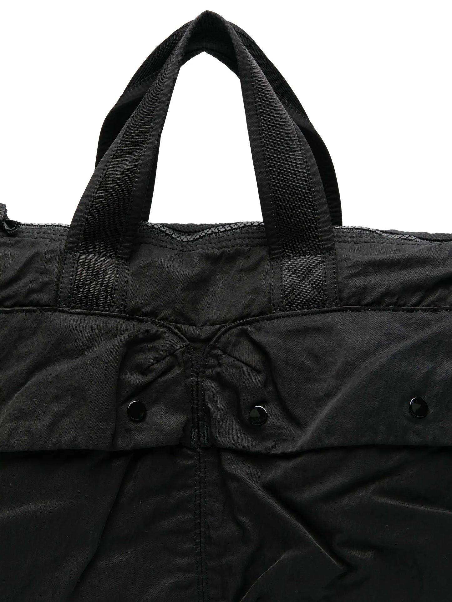 zip nylon tote bag
