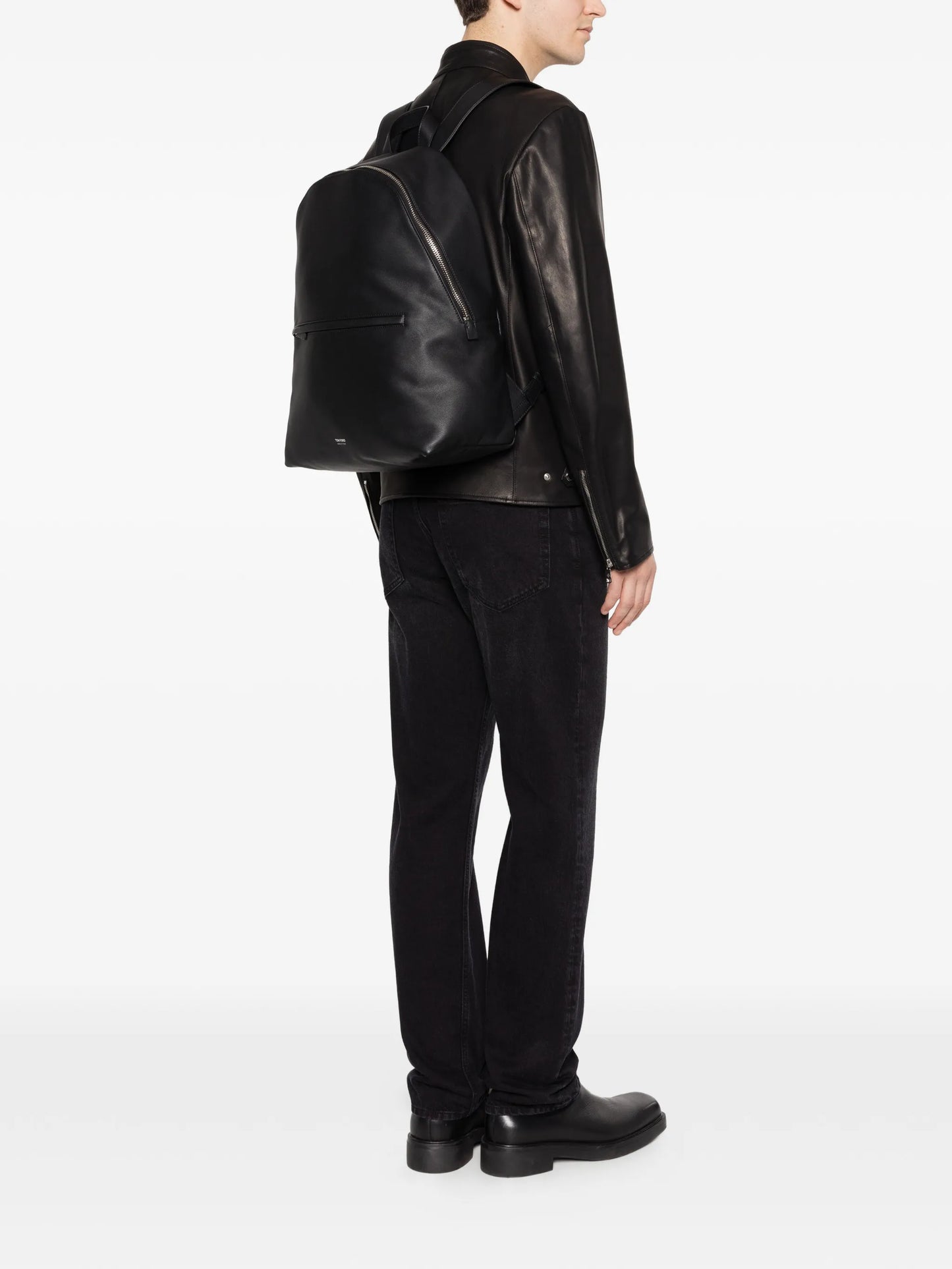 leather backpack