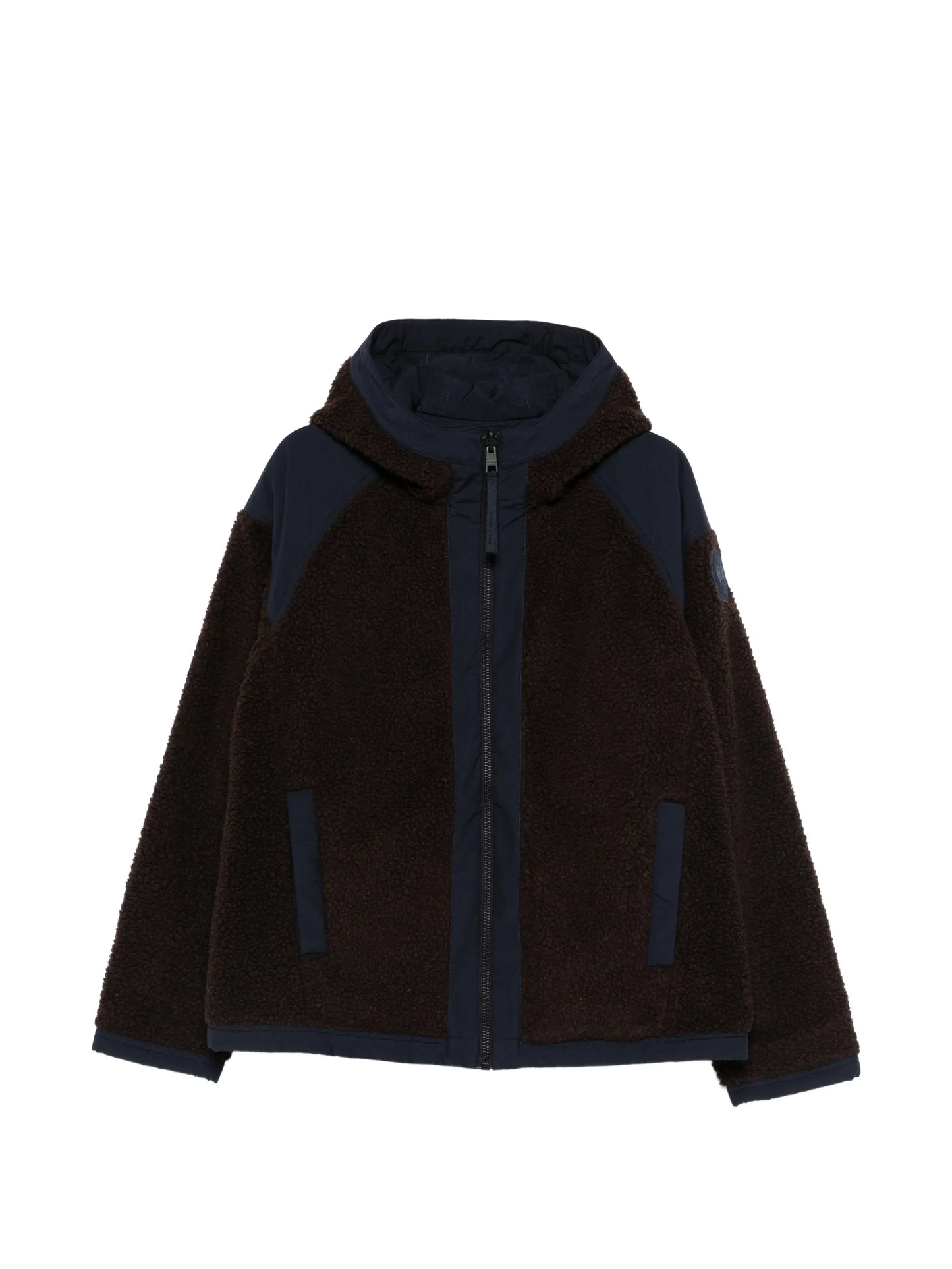 Alberni reversible fleece bomber jacket