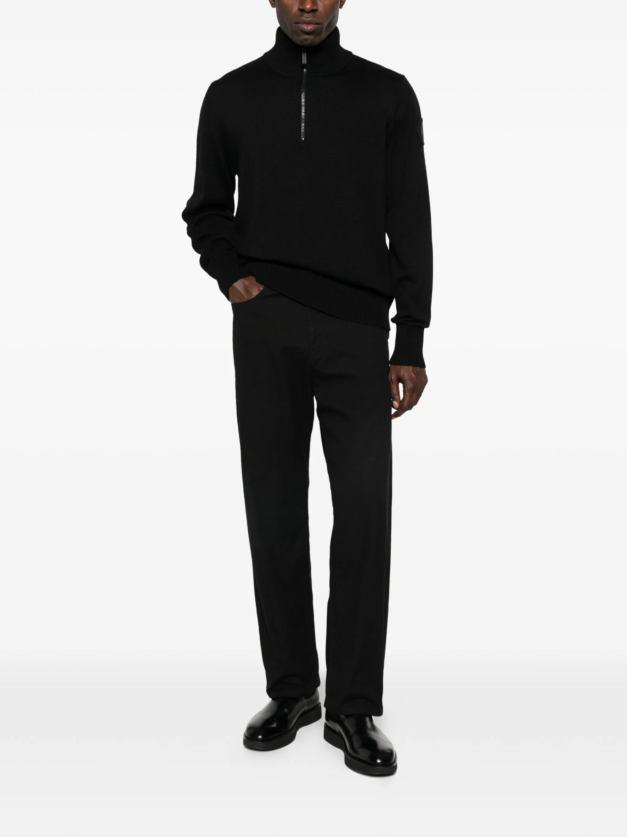 Rosseau half-zip sweater