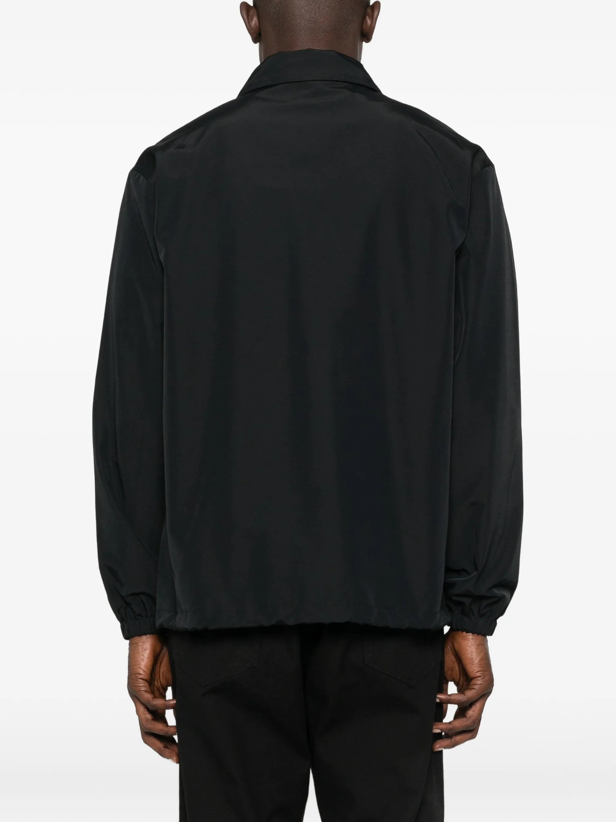 logo-patch jacket