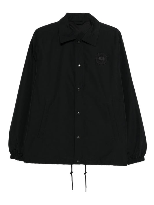 logo-patch jacket