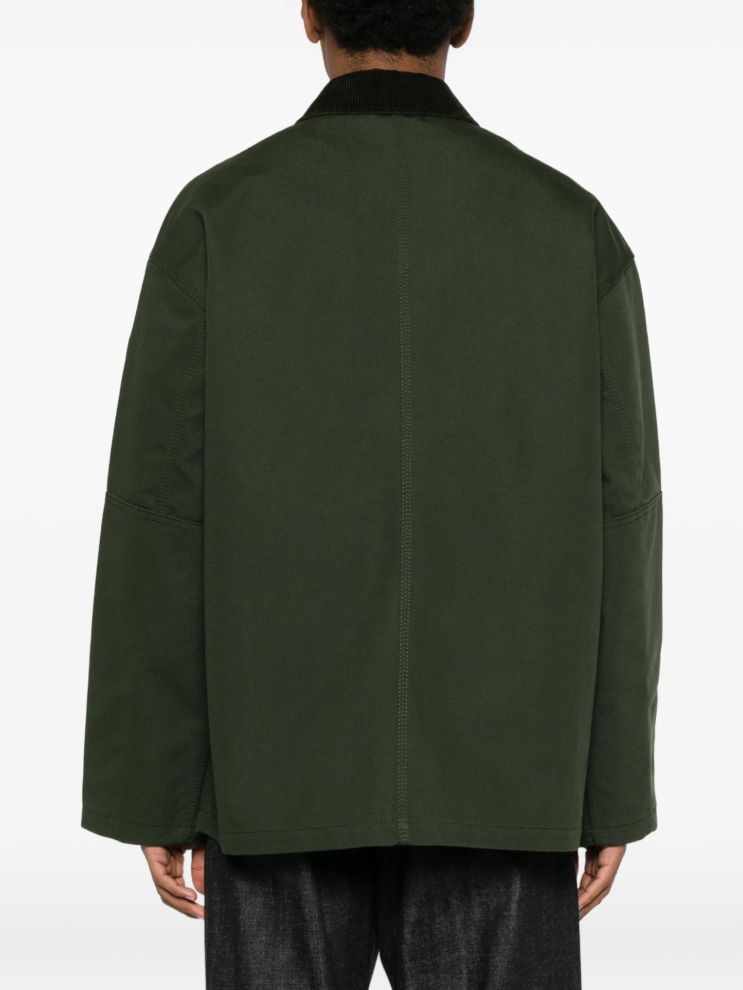 Beaumont corduroy-collar coat