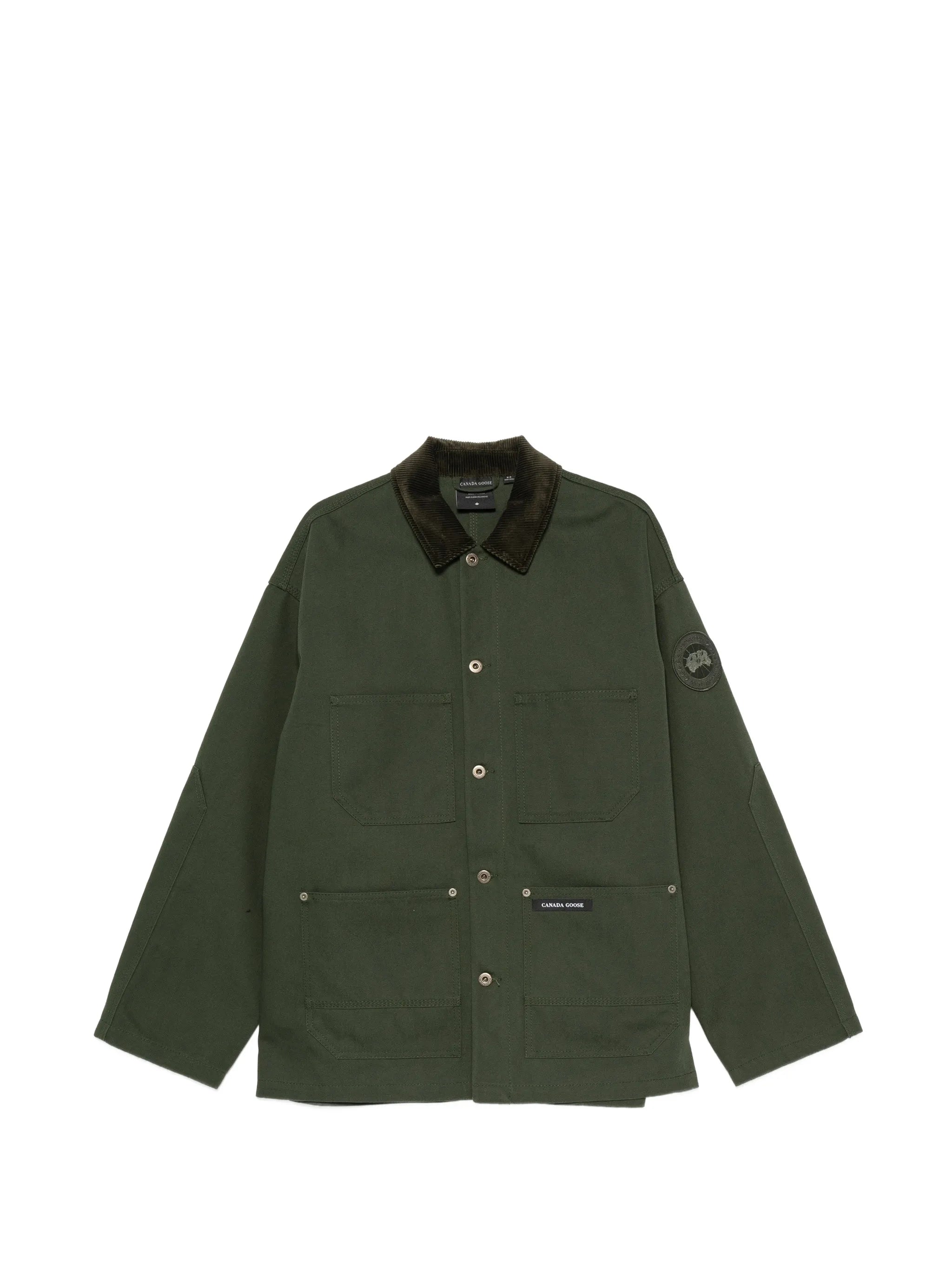 Beaumont corduroy-collar coat