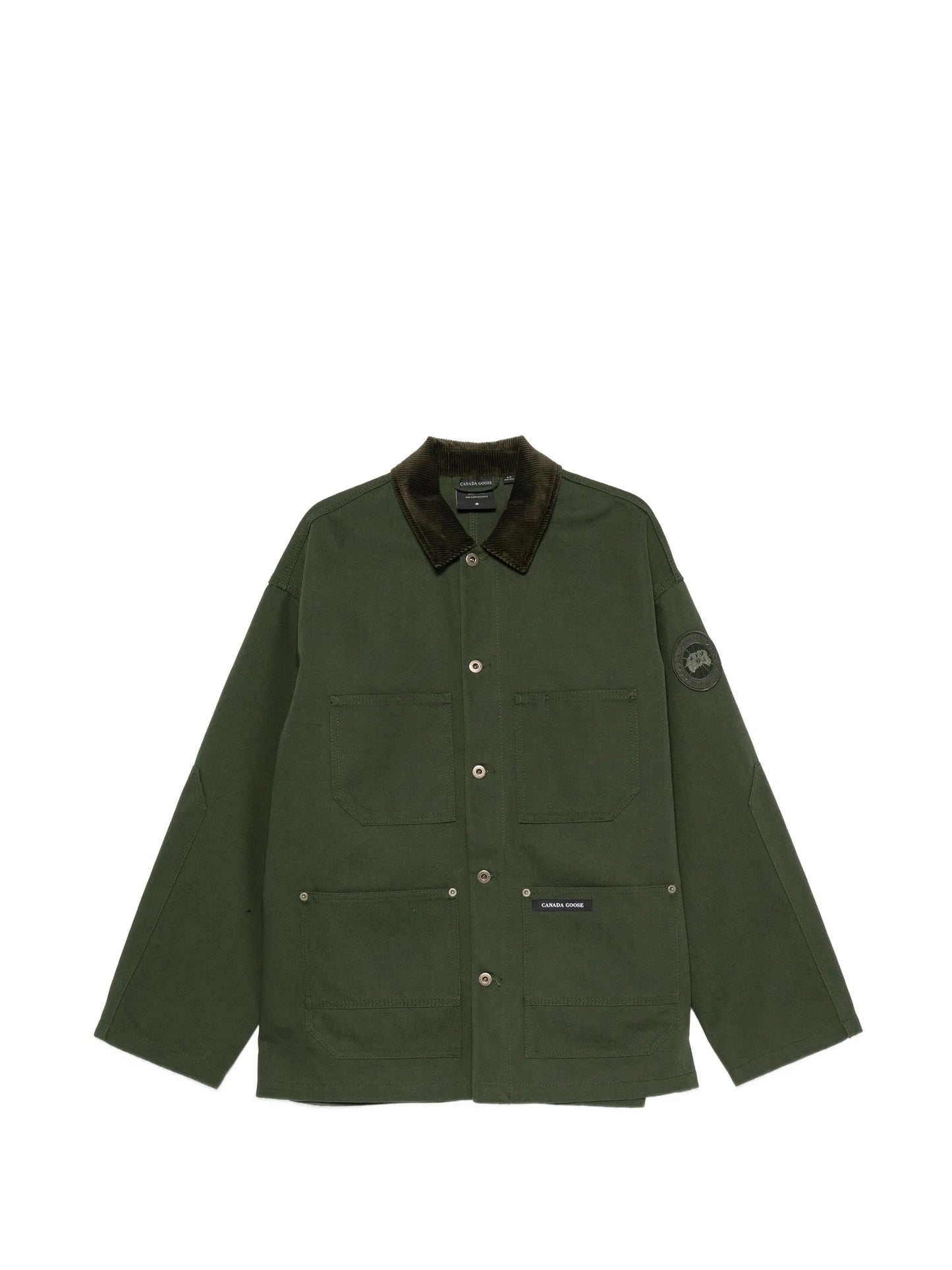 Beaumont corduroy-collar coat