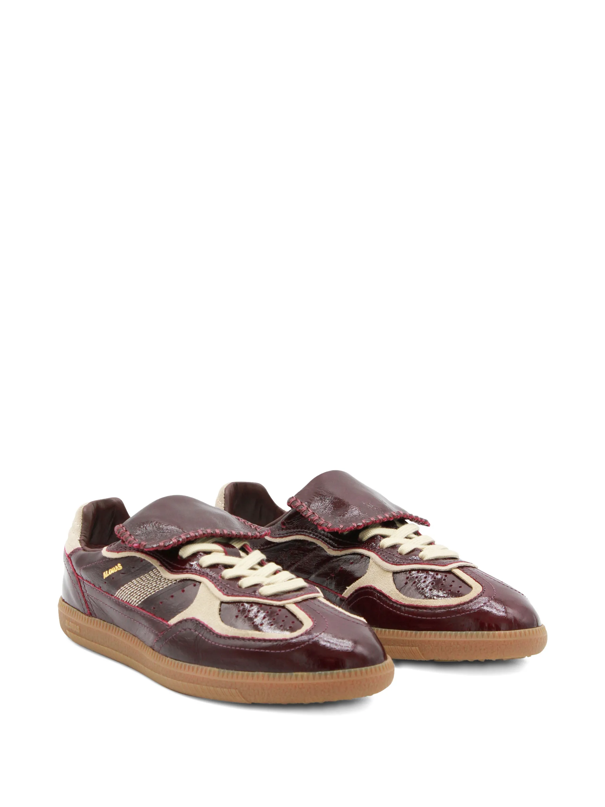 Tb.490 club patent leather sneakers