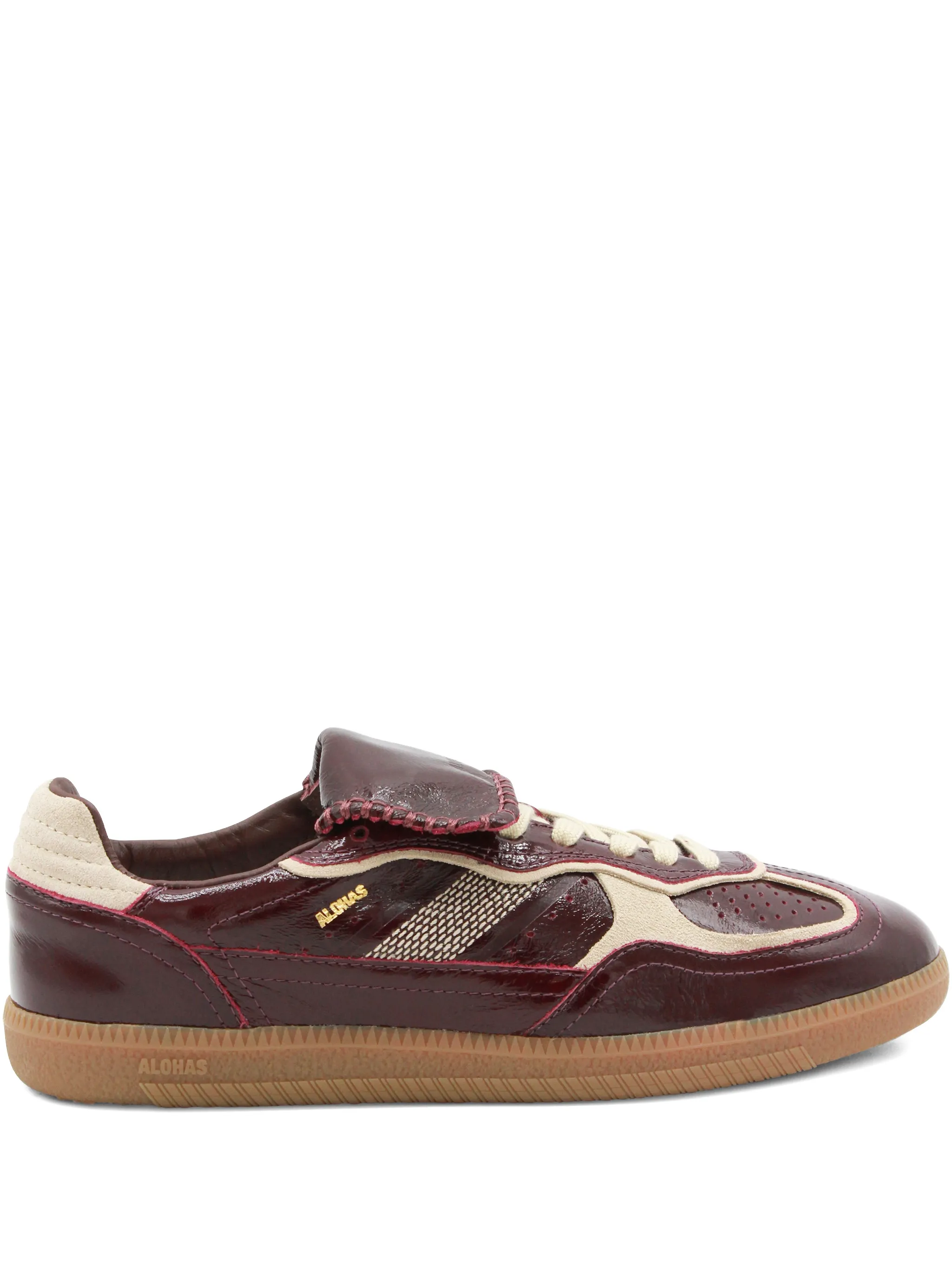 Tb.490 club patent leather sneakers