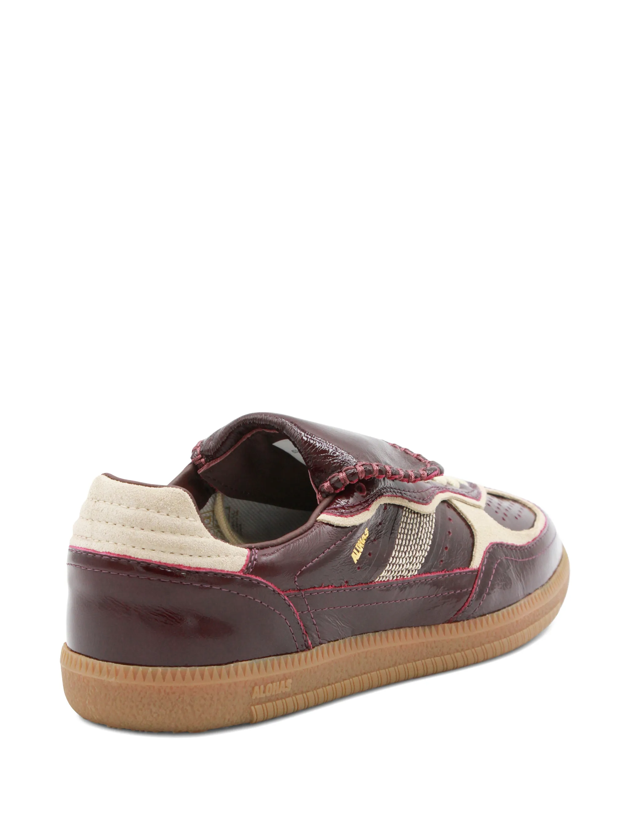 Tb.490 club patent leather sneakers