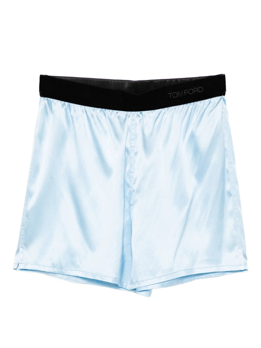 satin shorts
