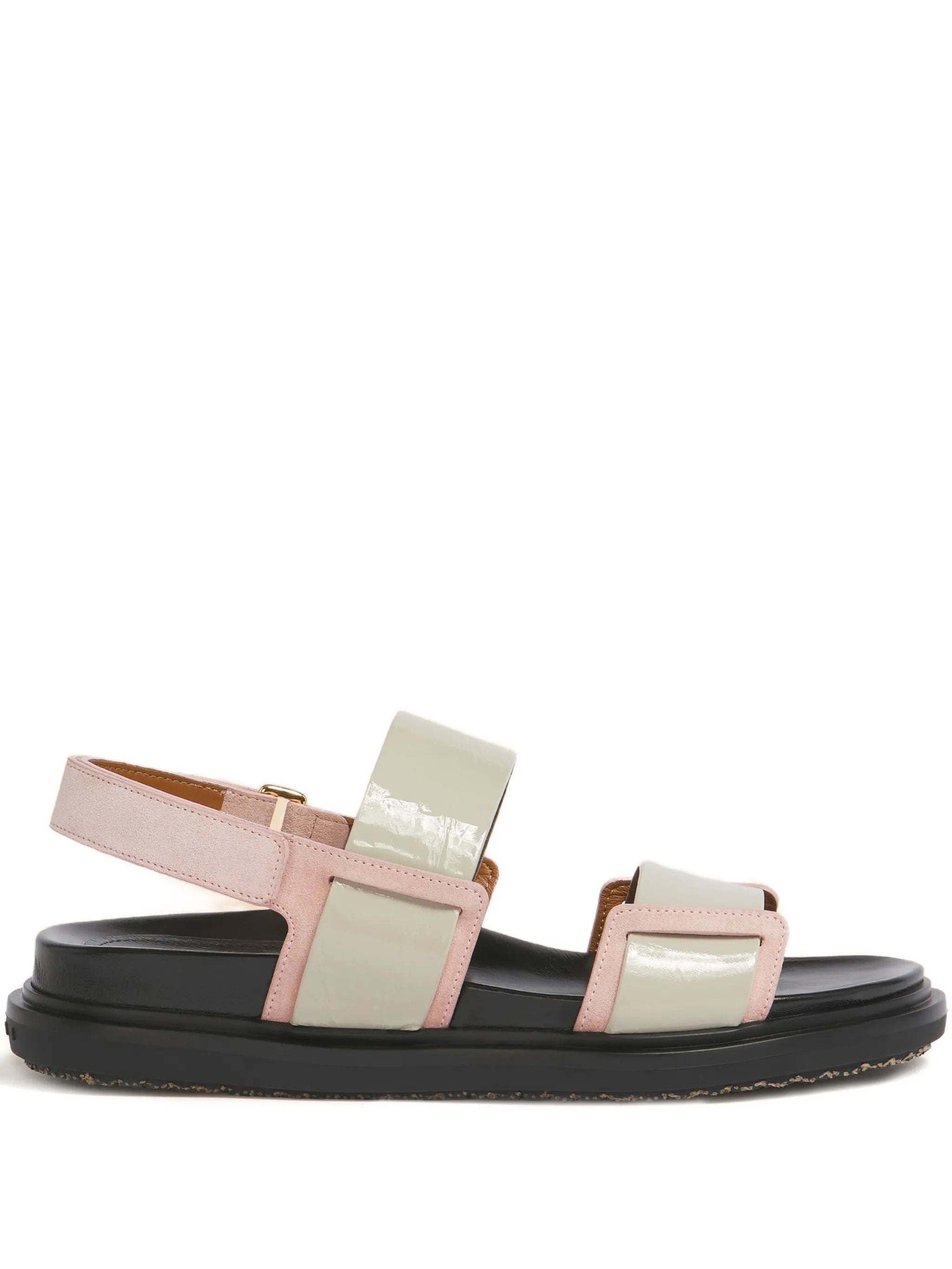suede strap sandals