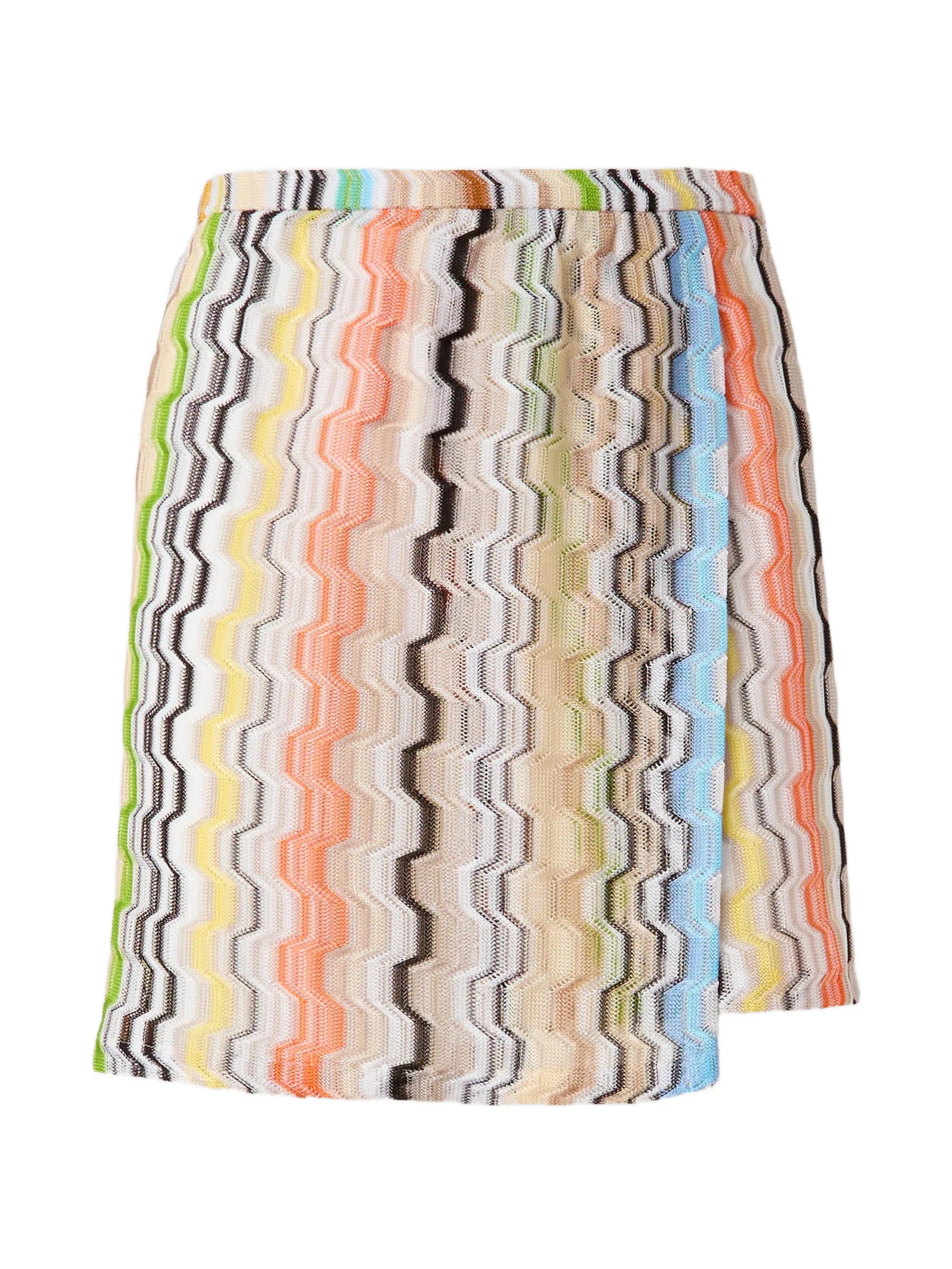 zig-zag mini skirt