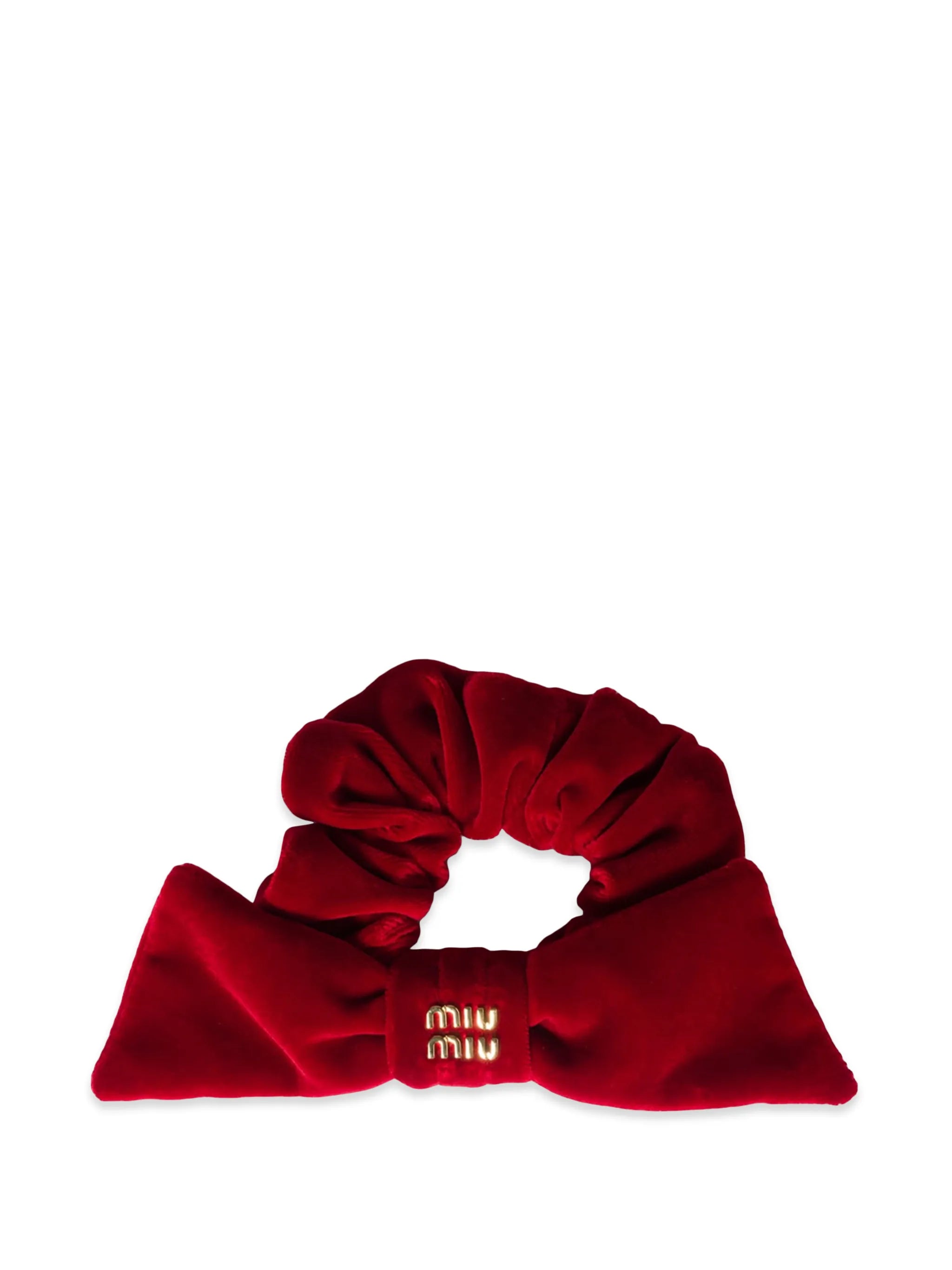 velvet scrunchie