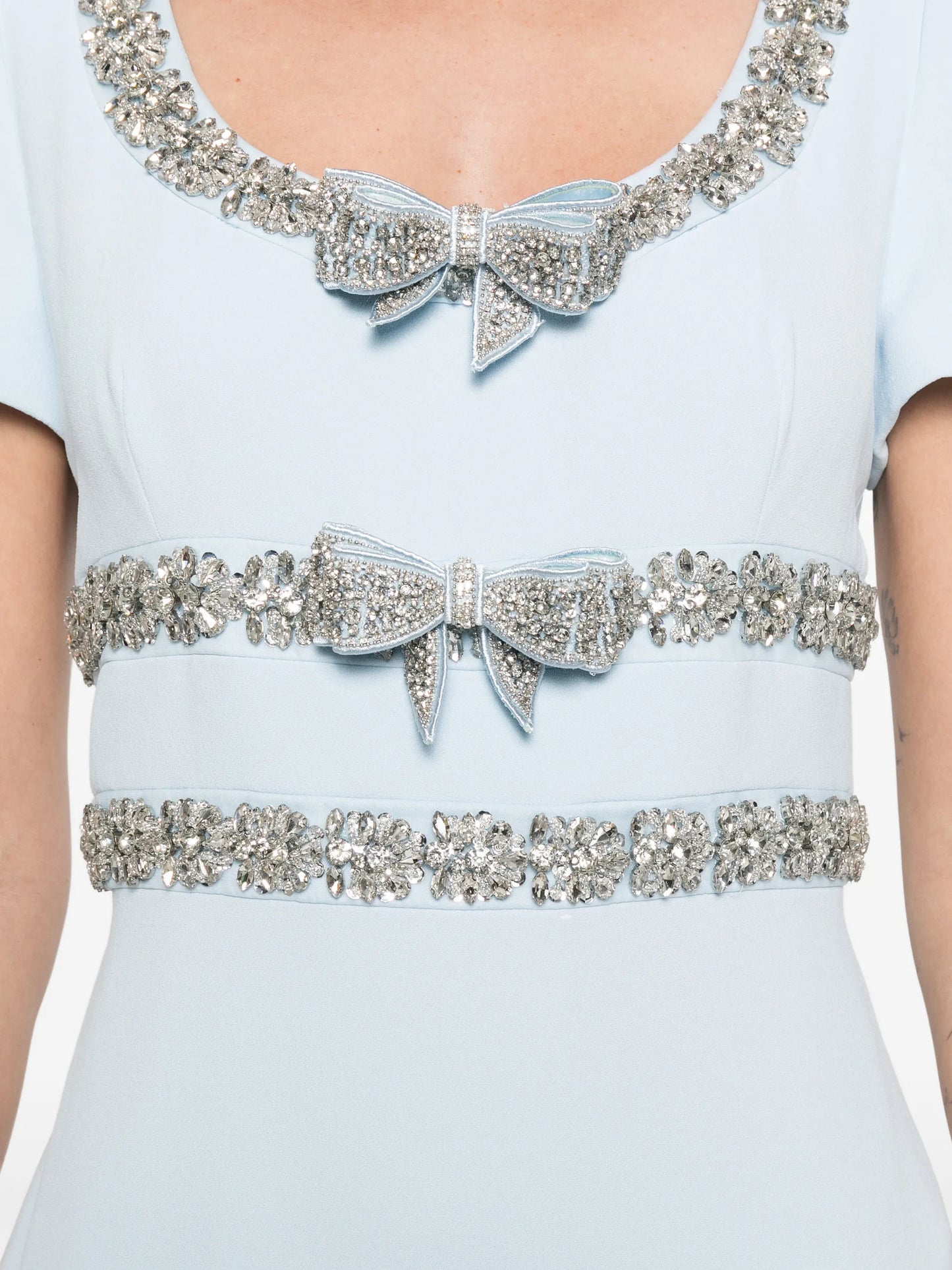 embellished maxi dress