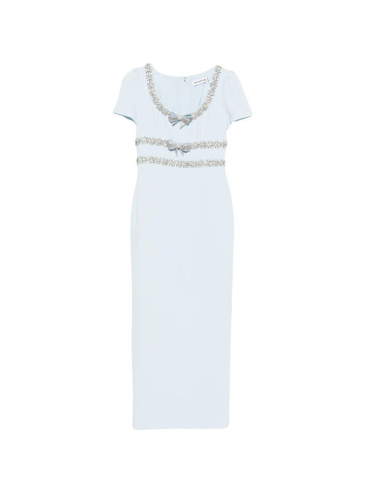 embellished maxi dress