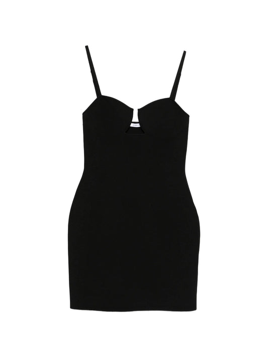 cutaway mini dress