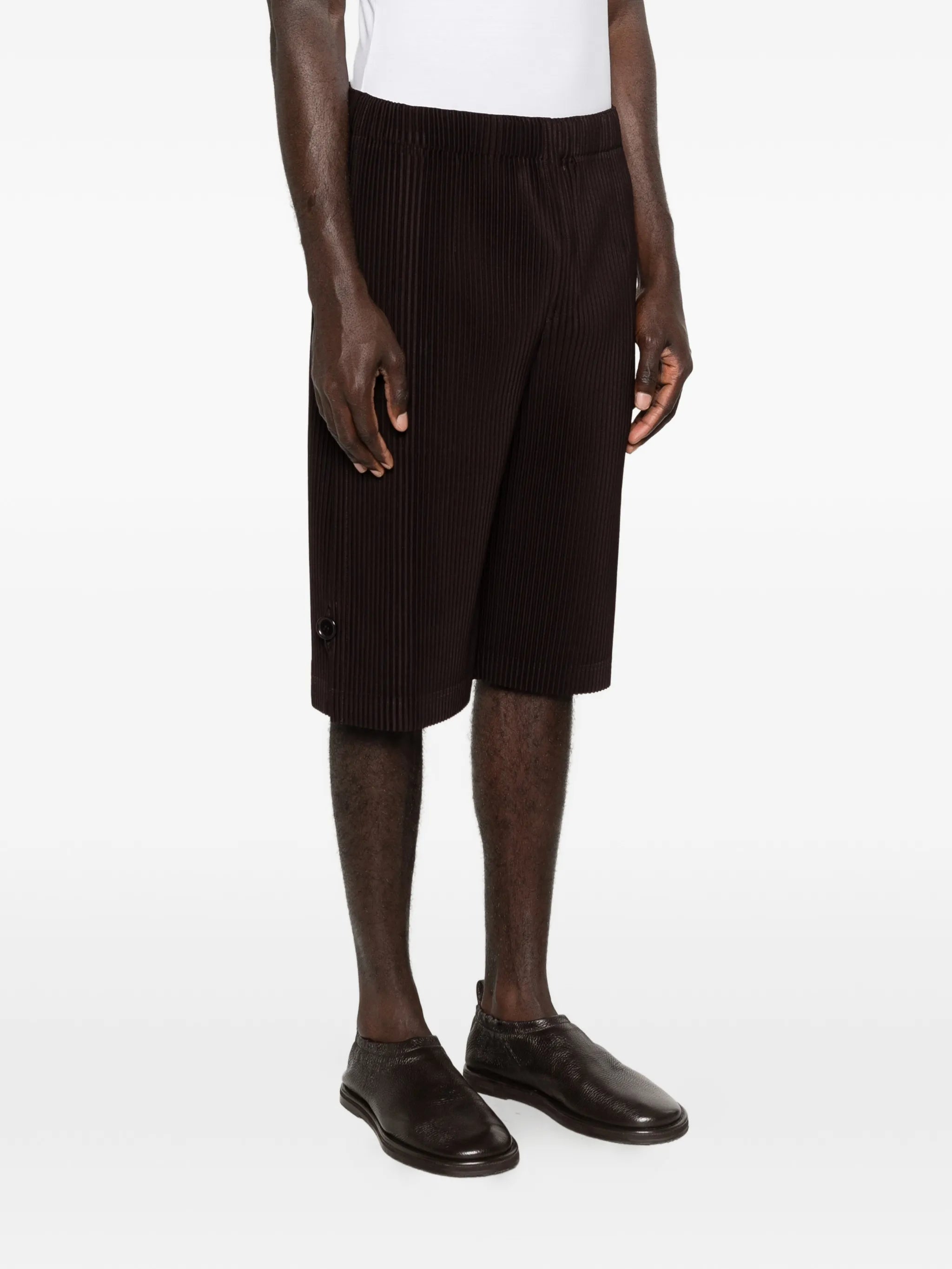 Wear or Wrap pleated short