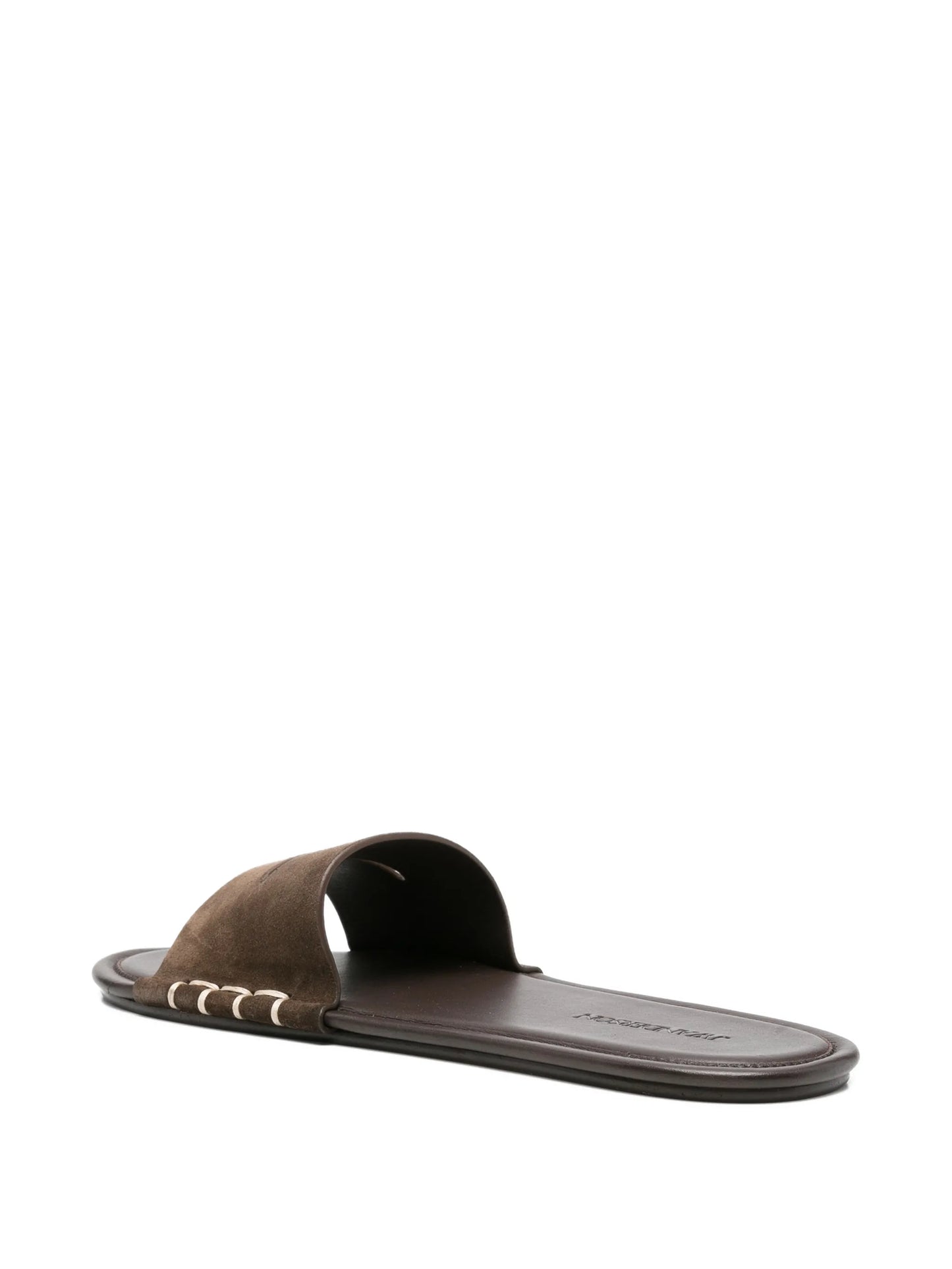 cut-out detailing flat sandals