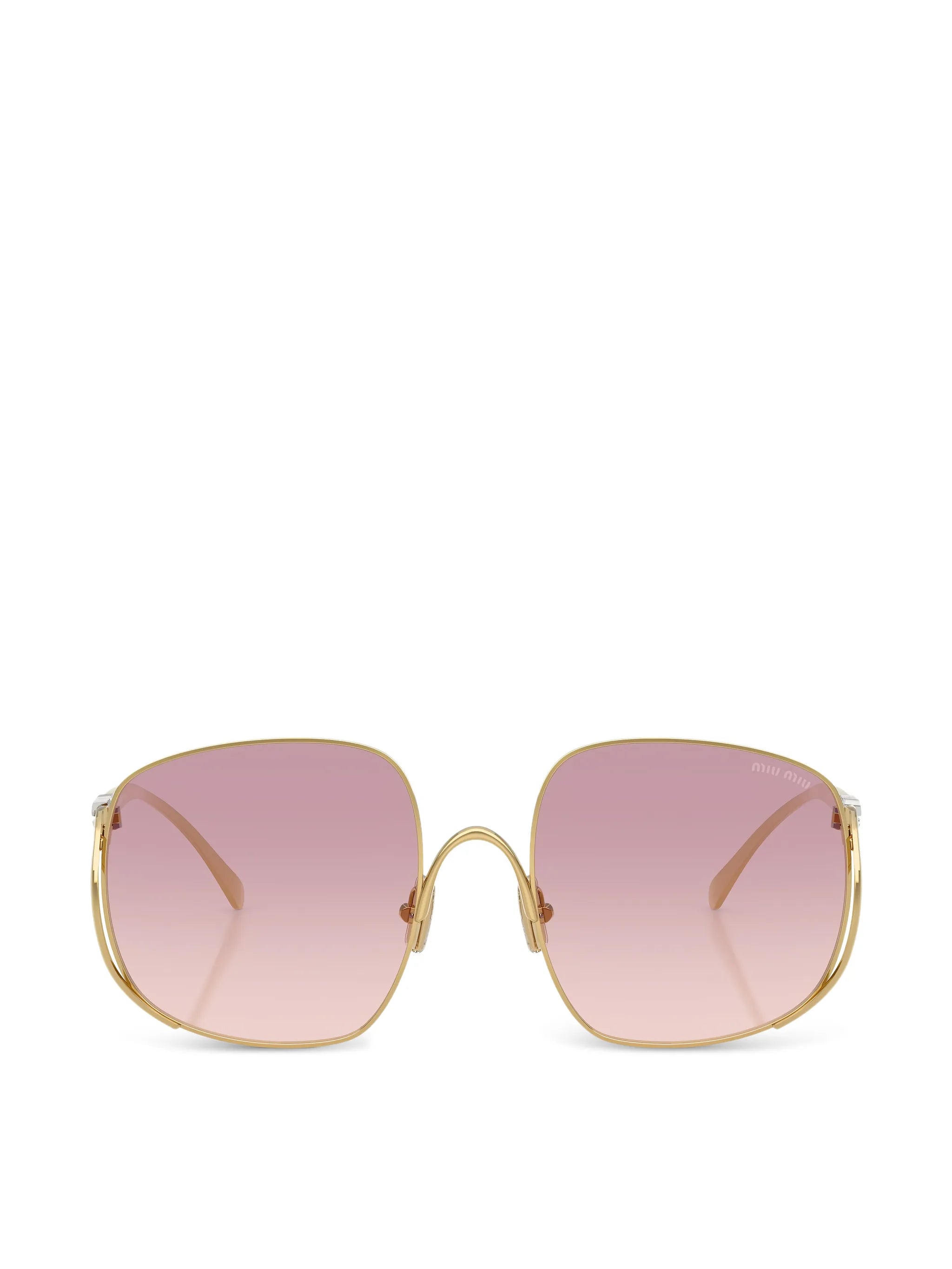square-frame sunglasses
