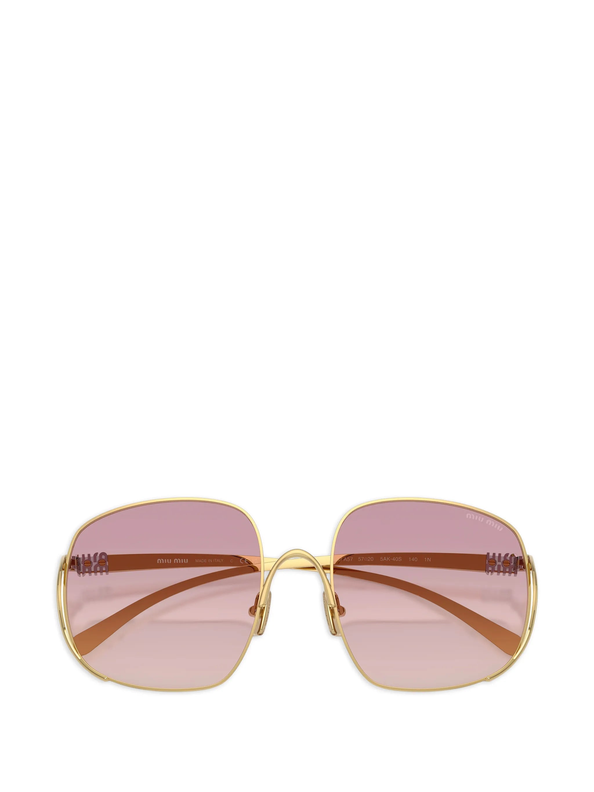 square-frame sunglasses