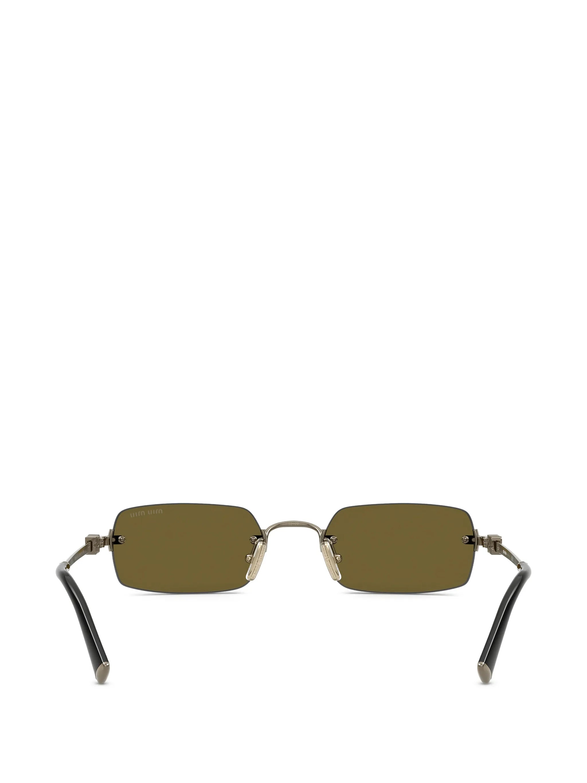rectangle-frame sunglasses