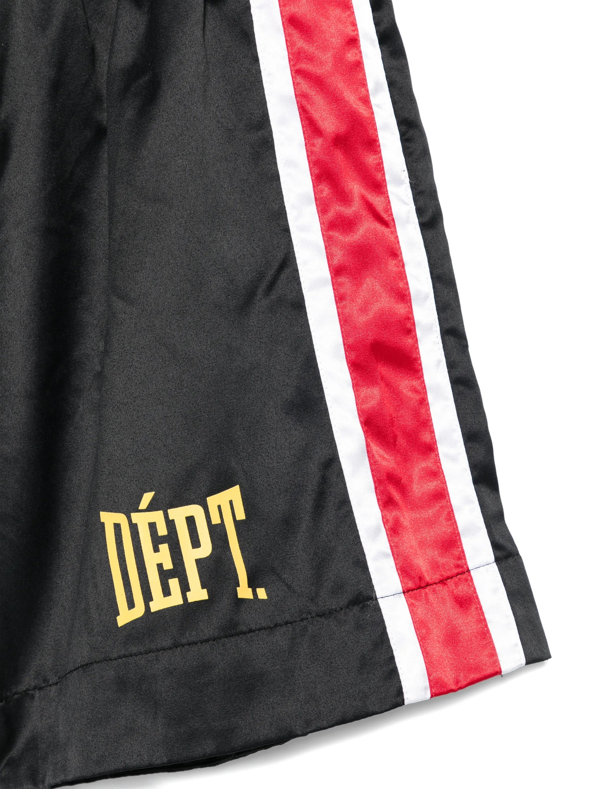 logo-patch side-stripe boxing shorts