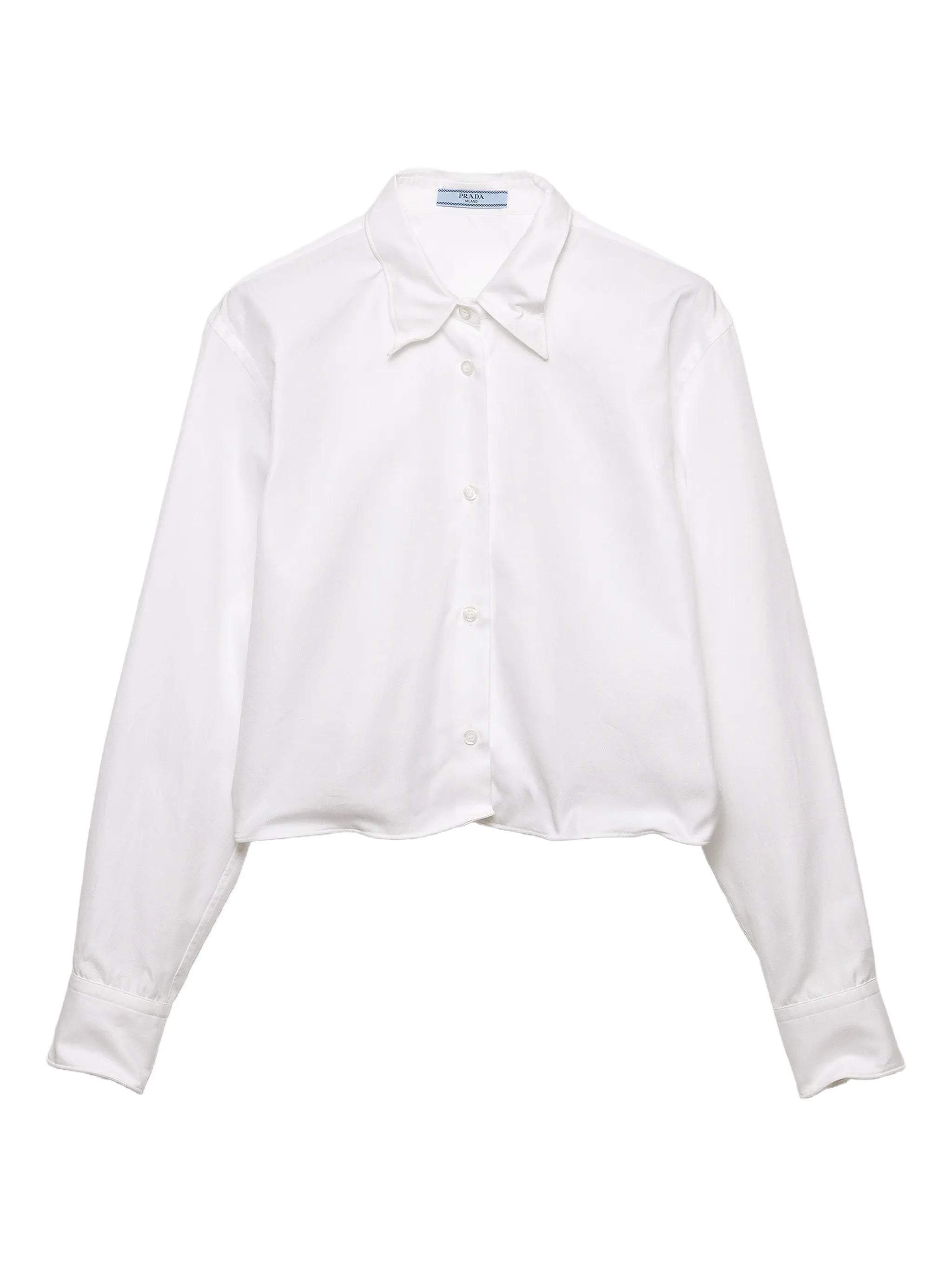 triangle-logo long-sleeve shirt