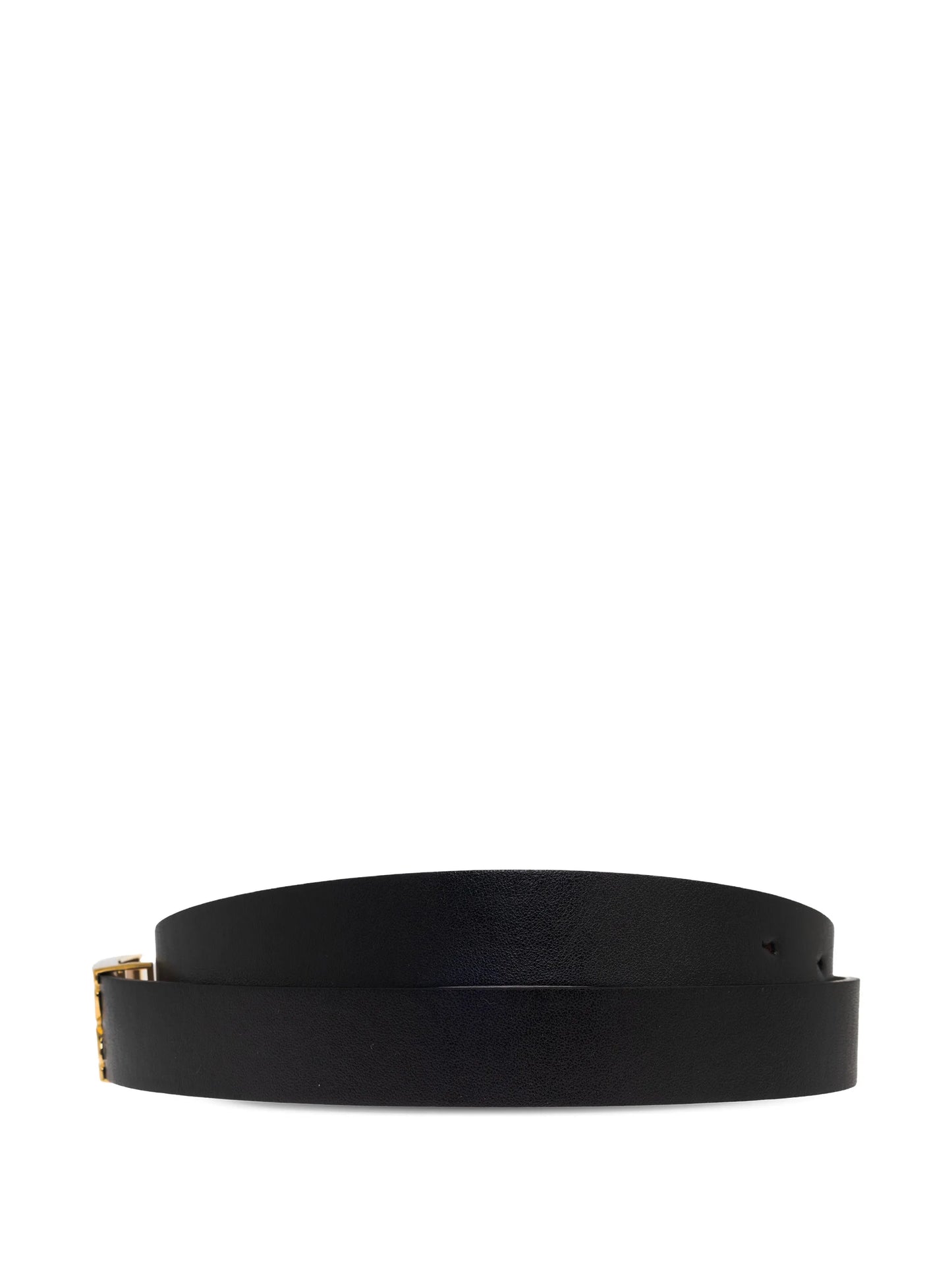 logo-buckle belt