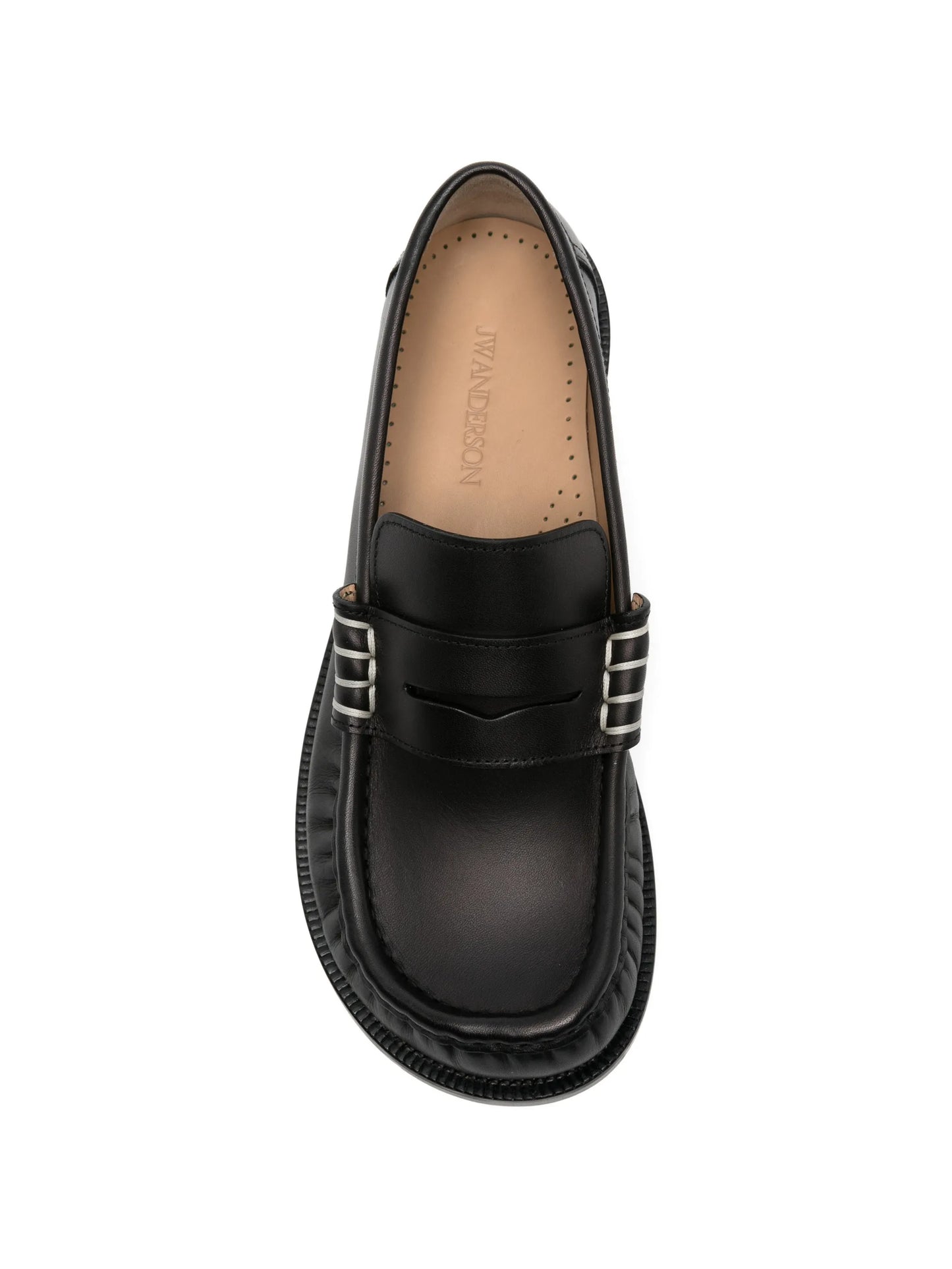 leather loafers